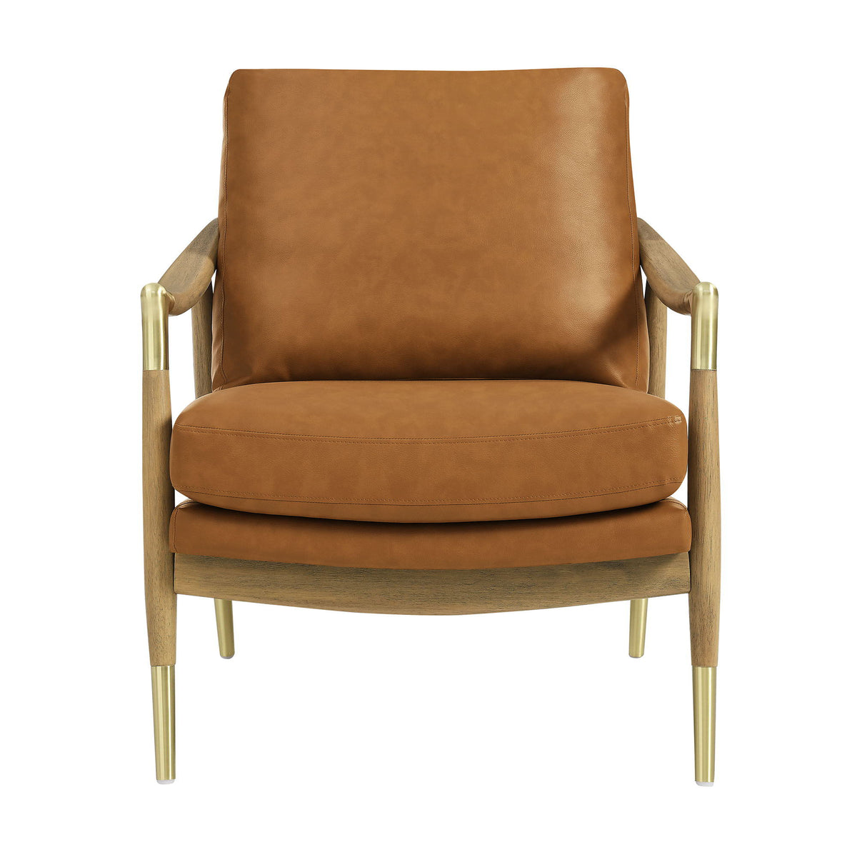 Langford Vegan Leather Accent Armchair by Modway