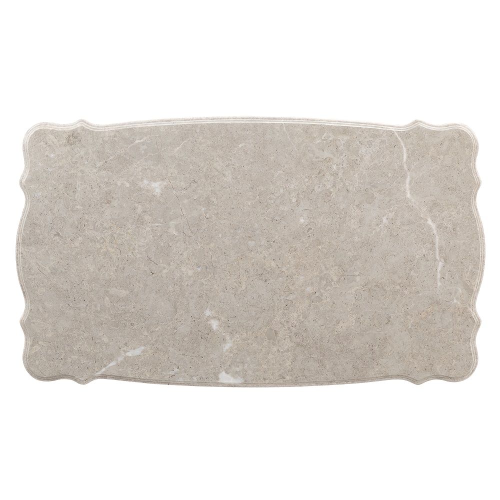 ACME Miliani - Coffee Table With Marble Top - Natural Antique Bronze | Meri Furniture