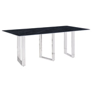Coaster Fine Furniture Desden - Rectangular Sintered Stone Dining Table - Gray | Meri Furniture