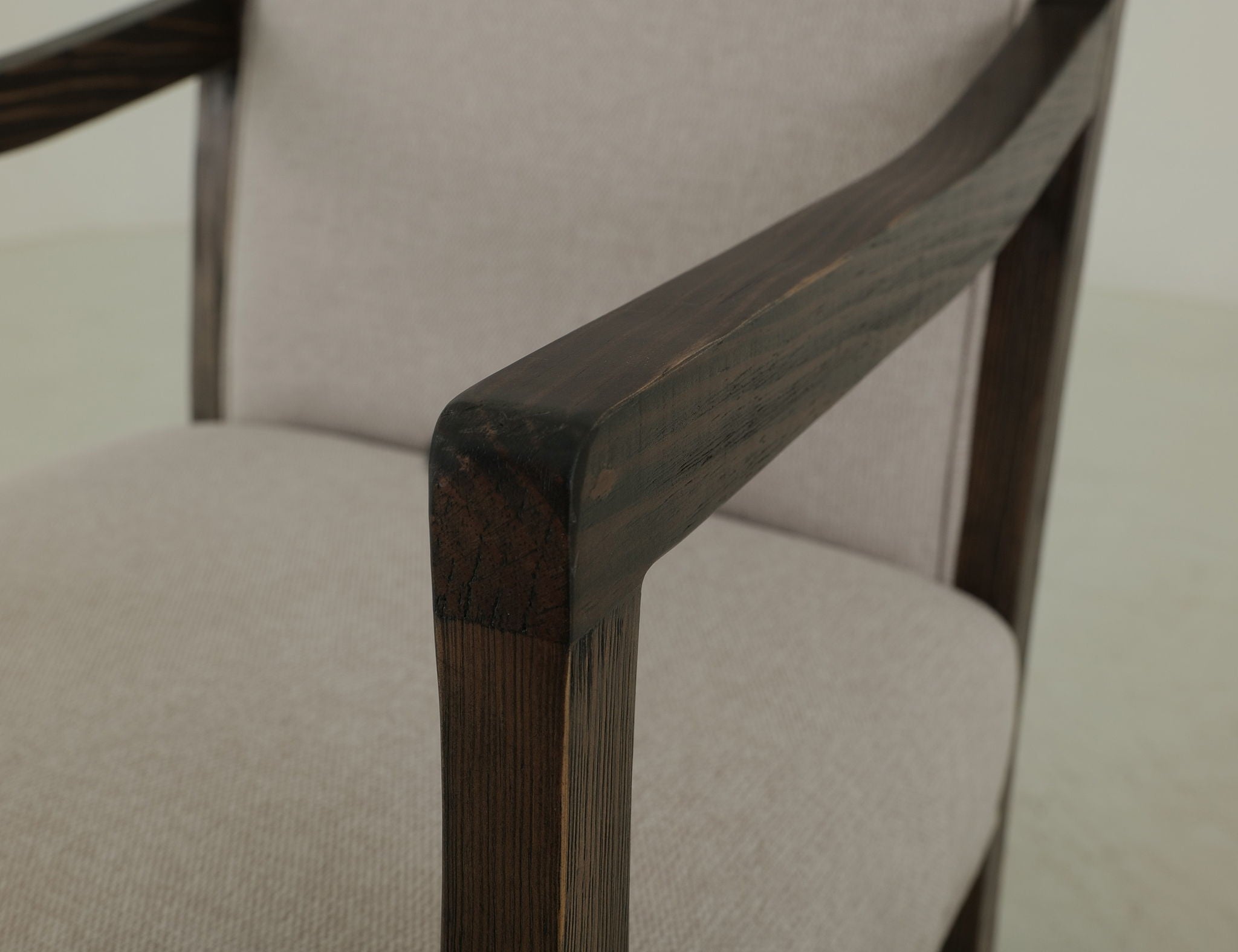 Verona - Upholstered Dining Armchair - Ivory