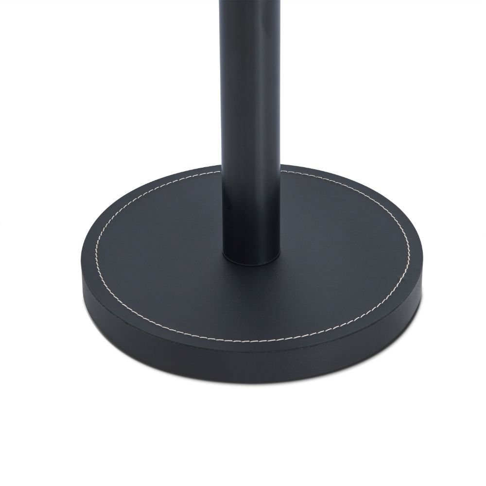 ACME Boli - End Table - Black & Map Glass | Meri Furniture