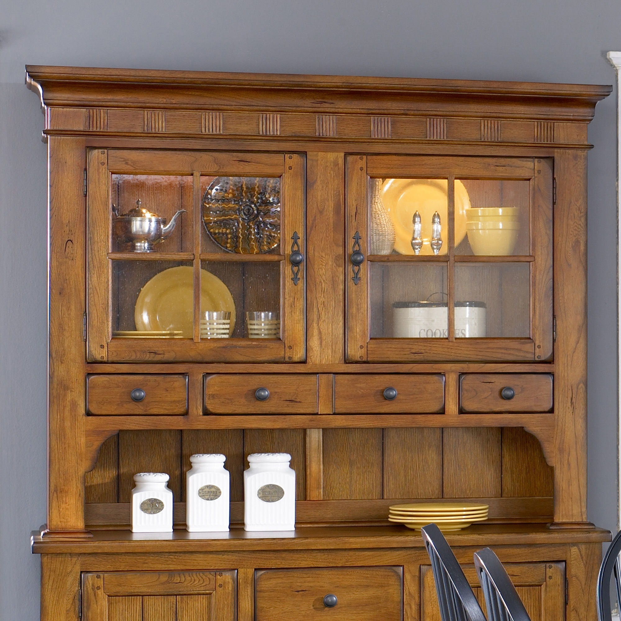 Liberty Furniture Treasures - Hutch - Light Brown | Meri Furniture