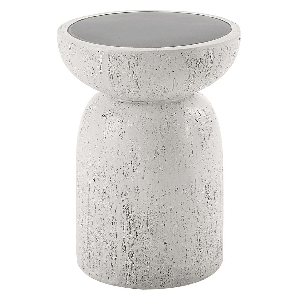 ACME Dylana - Accent Table - Natural Gray Finish | Meri Furniture