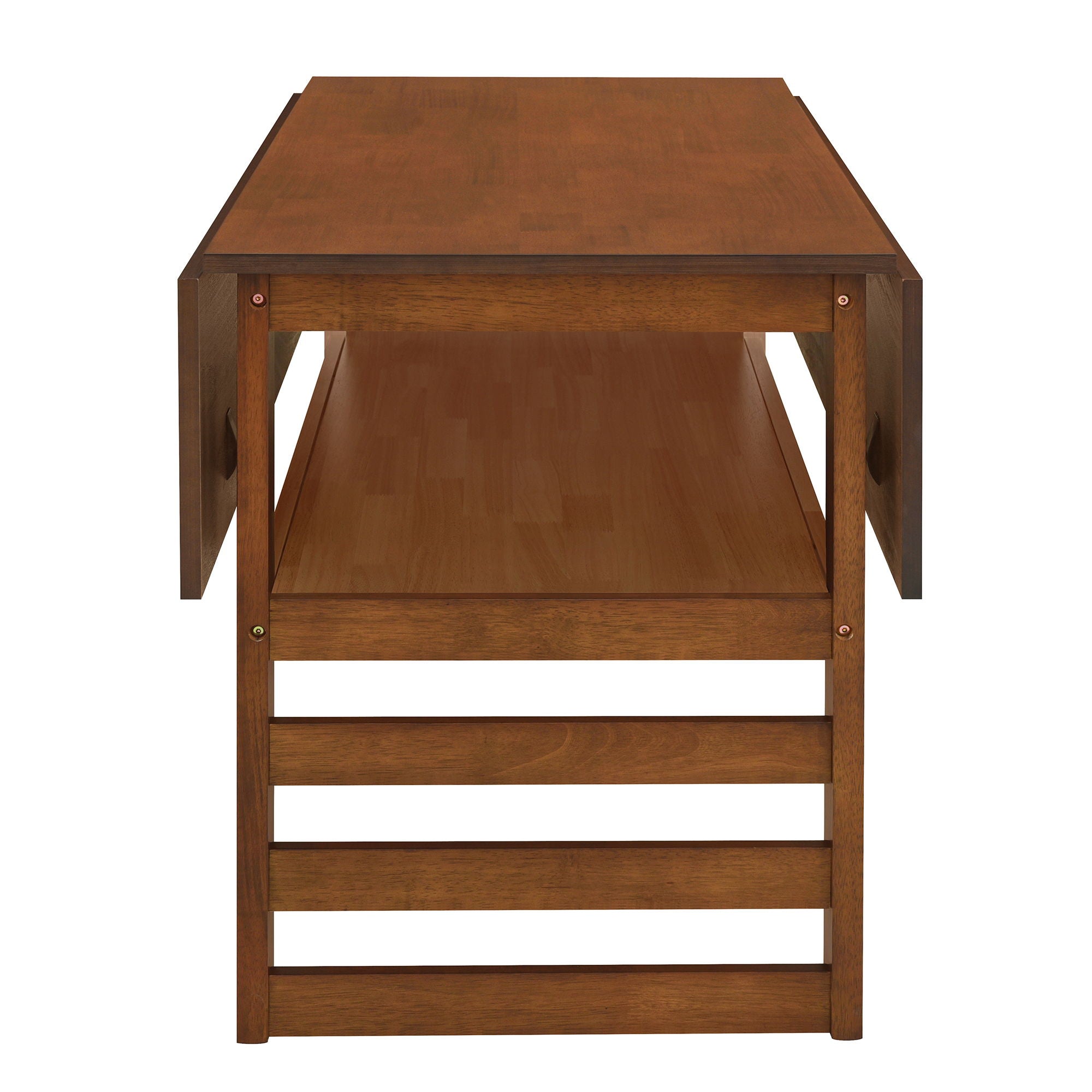 5 Piece Extendable Wood Square Dining Table Set With 2 Drop Leaves