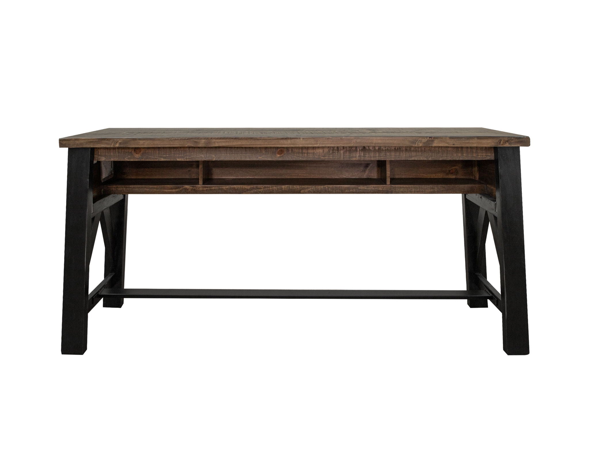 Loft - Counter Height Sofa Table - Two Tone Gray / Brown