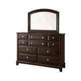 Furniture of America Litchville - Mirror - Brown Cherry | Meri Furniture