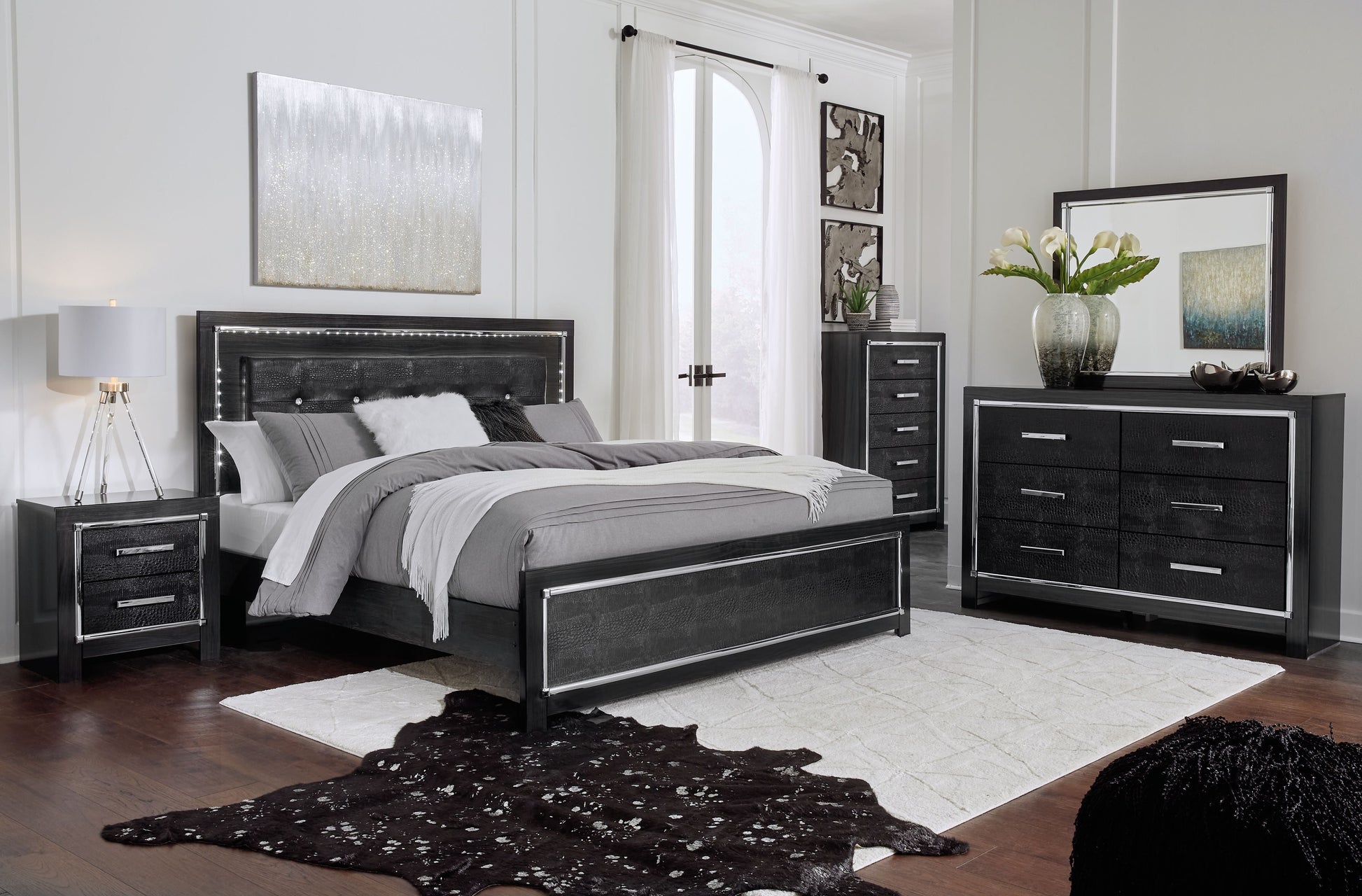 Signature Design by Ashley® Kaydell - Storage Bed With Roll Slats | Meri Furniture