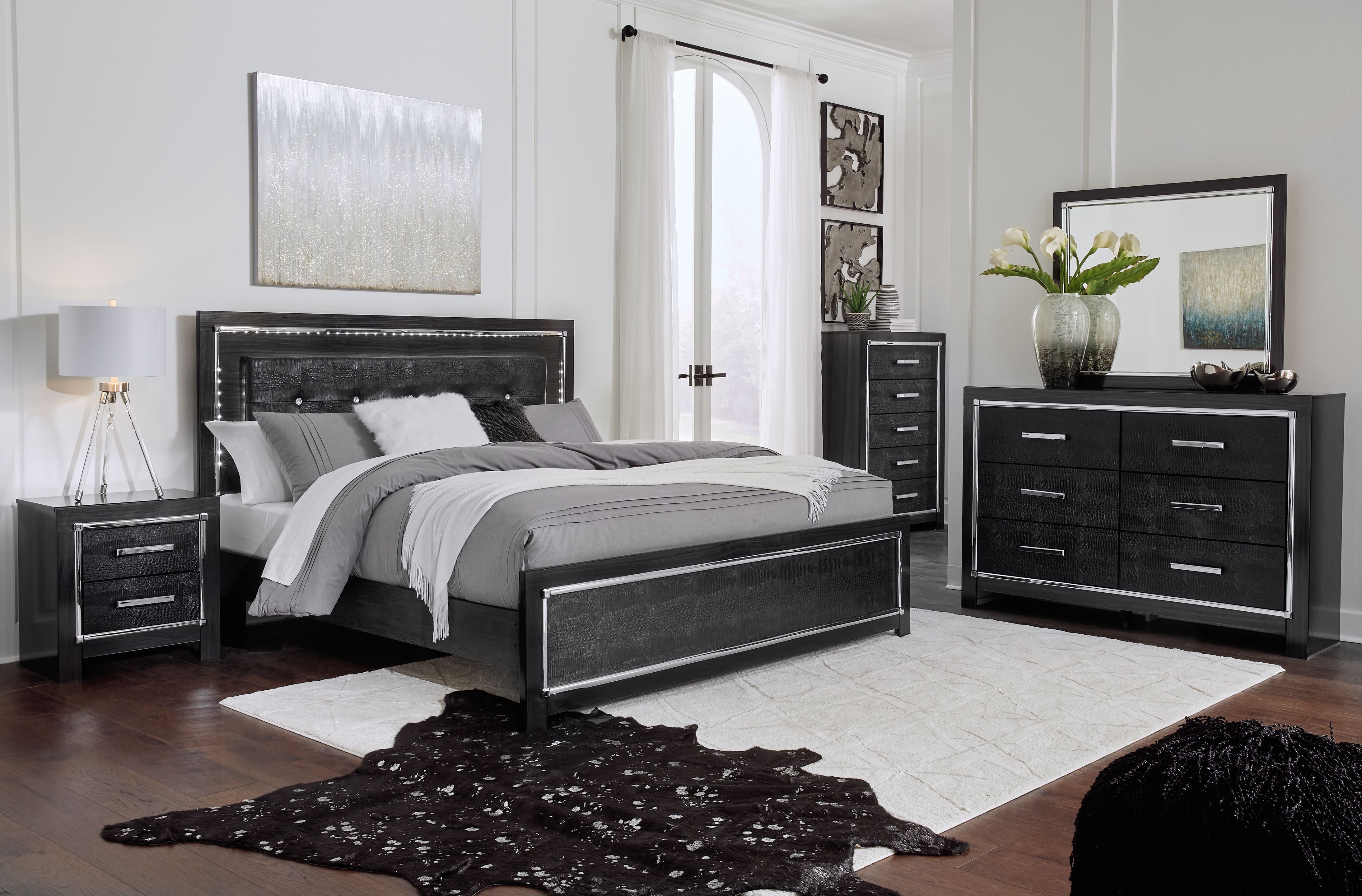Signature Design by Ashley® Kaydell - Storage Bed With Roll Slats | Meri Furniture