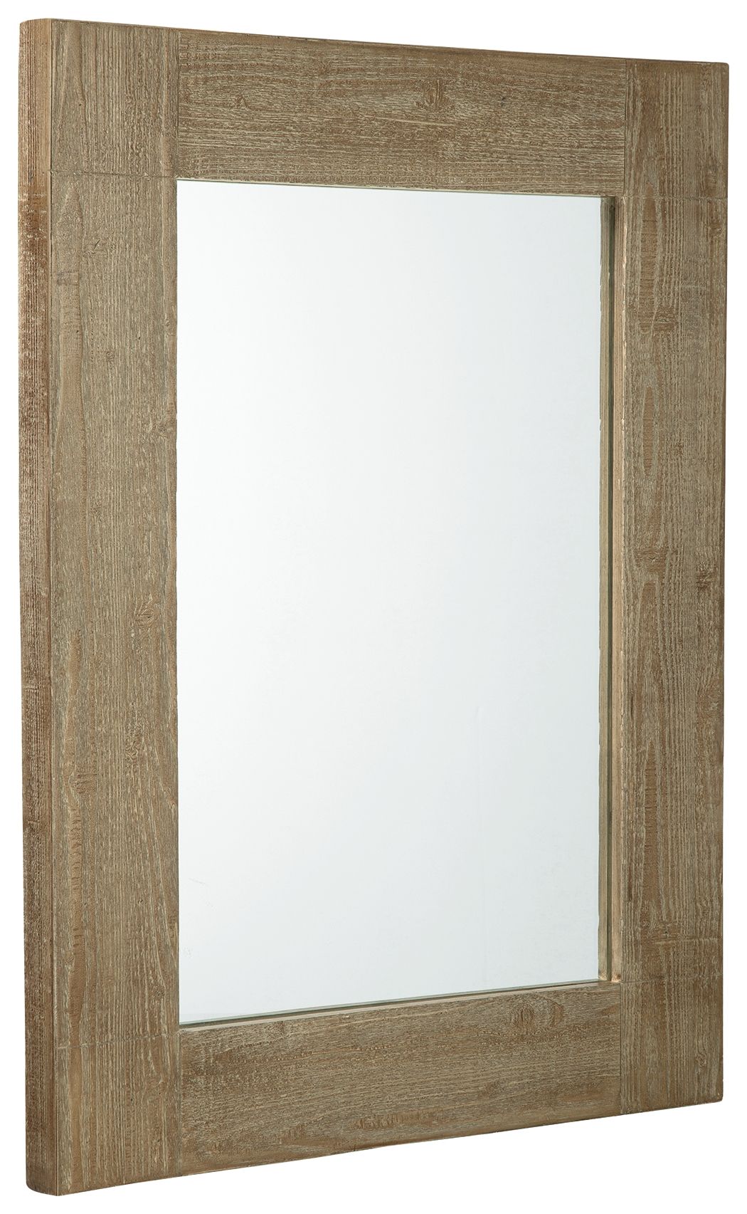 Ashley Furniture Waltleigh - Distressed Brown - Accent Mirror | Meri Furniture