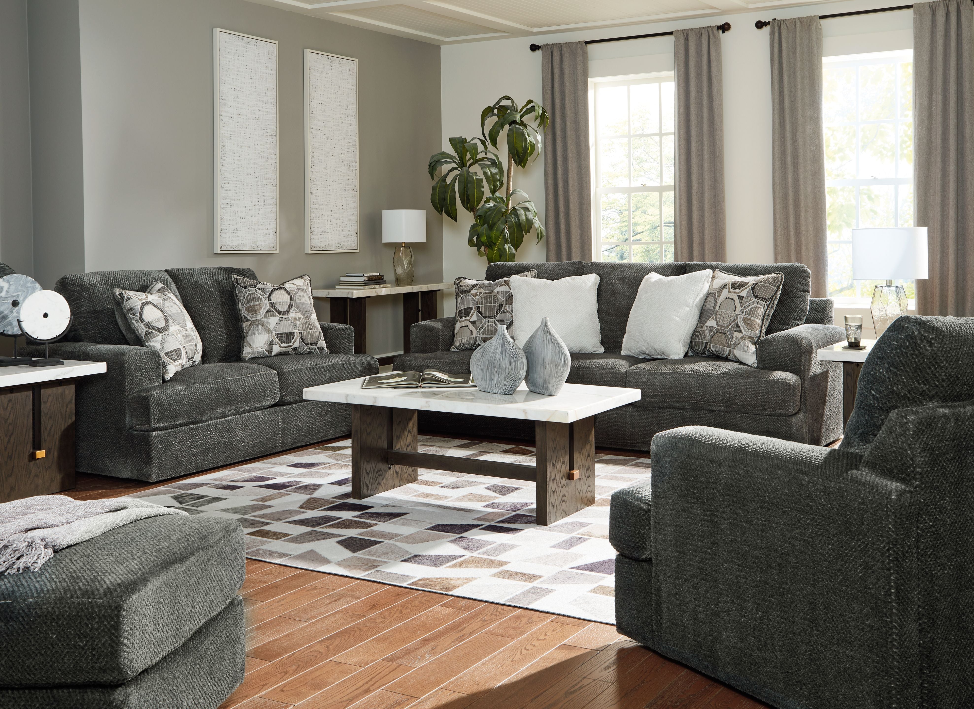 Signature Design by Ashley® Karinne - Living Room Set | Meri Furniture