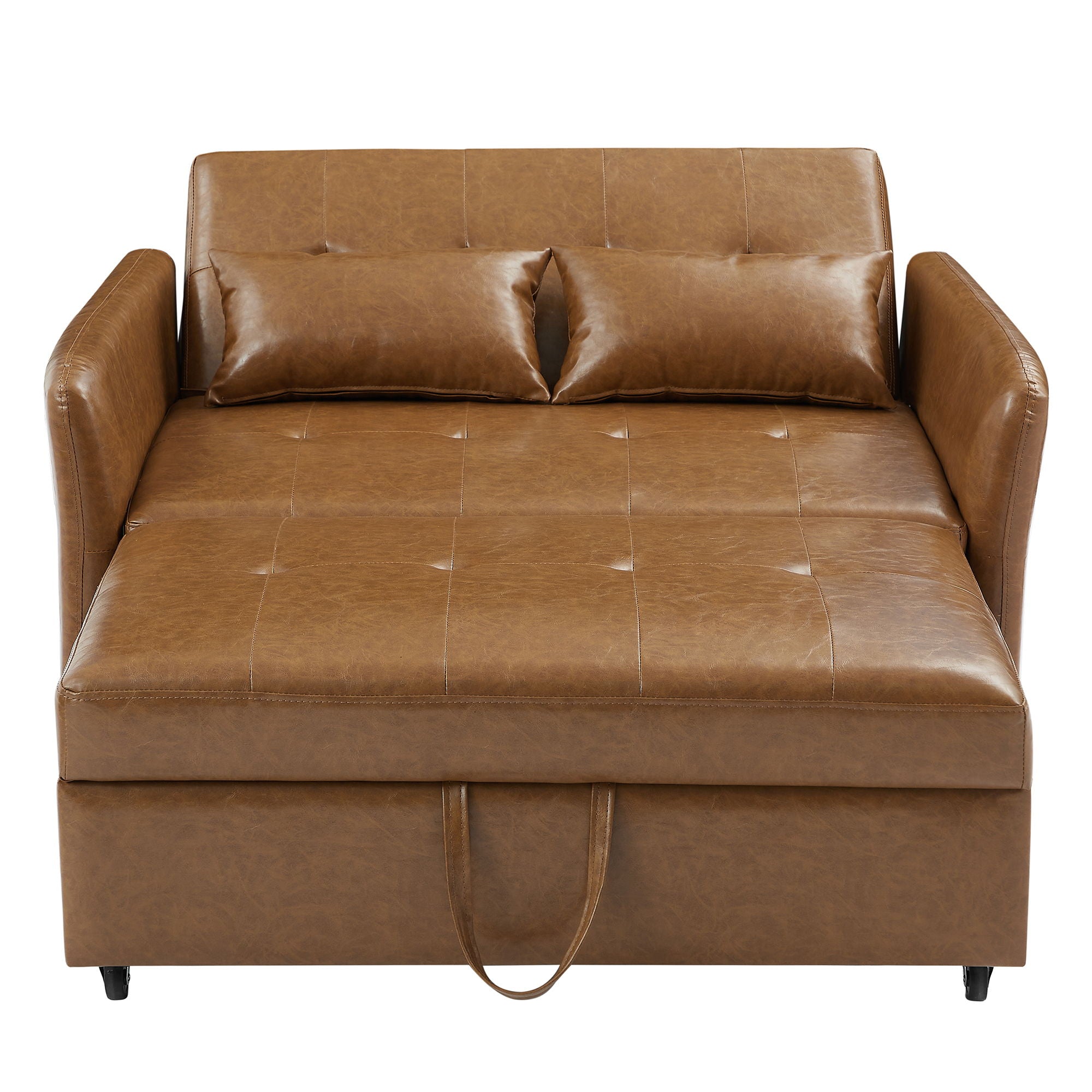 Convertible Sleeper Bed, Adjustable Oversized Armchair With 3 USB Ports