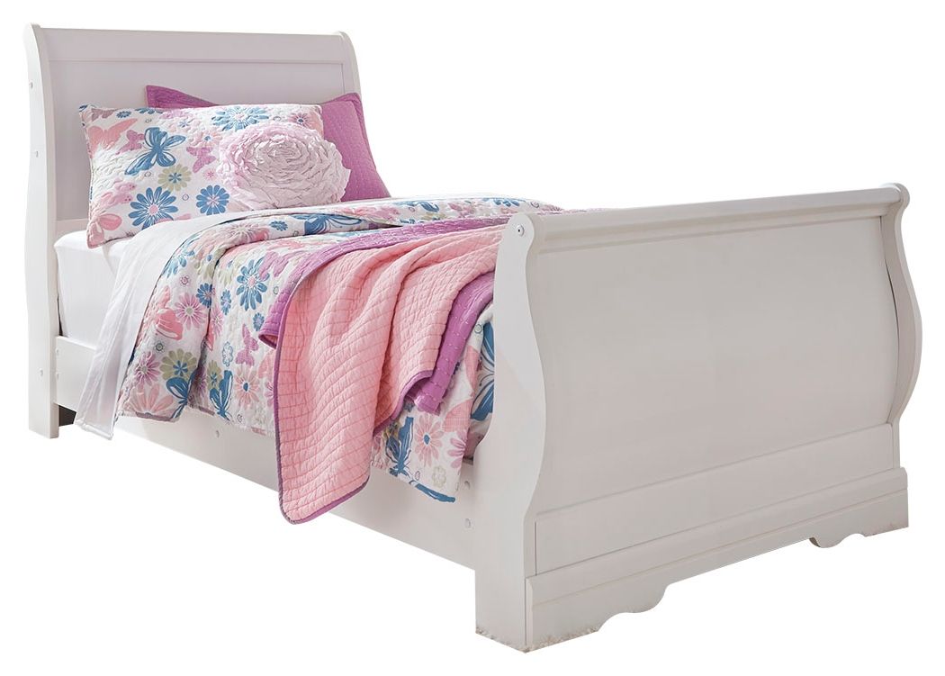 Signature Design by Ashley® Anarasia - Sleigh Bed | Meri Furniture
