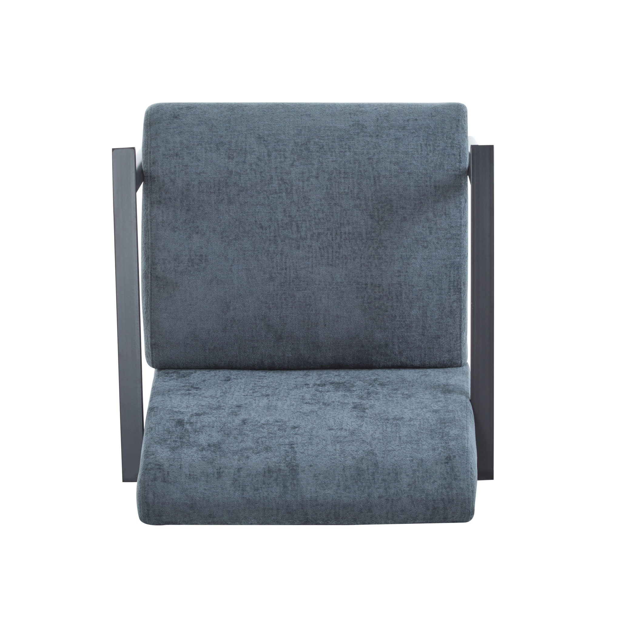 Modern Lounge Chair With Polyester Upholstery