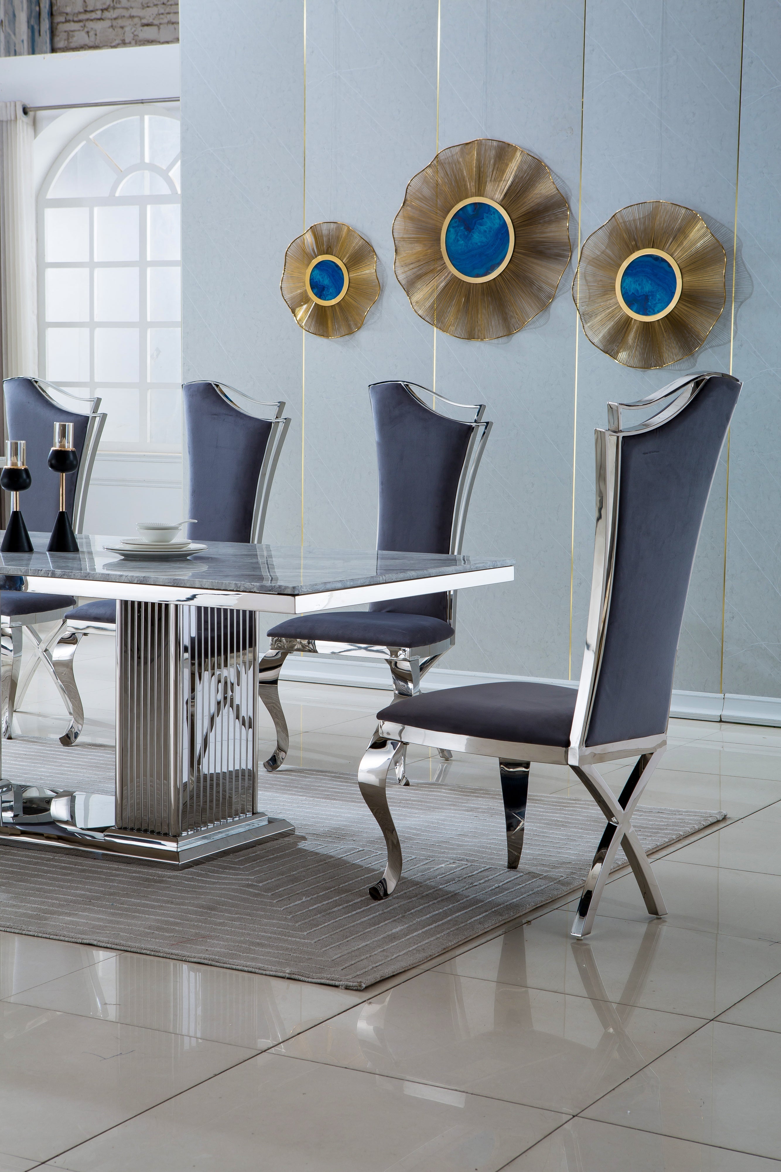 Elegant Rectangular Dining Table