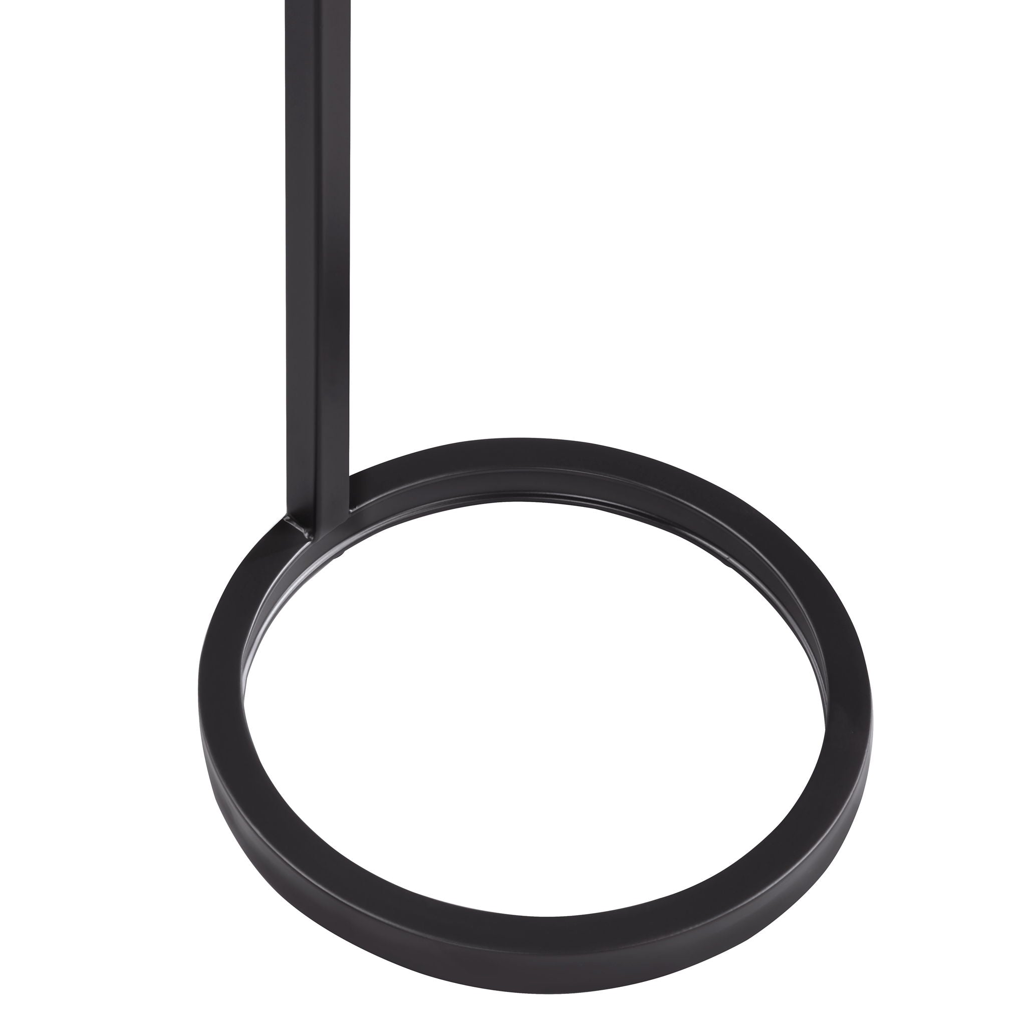 Yancey - Round Metal Accent Table - Antique Bronze