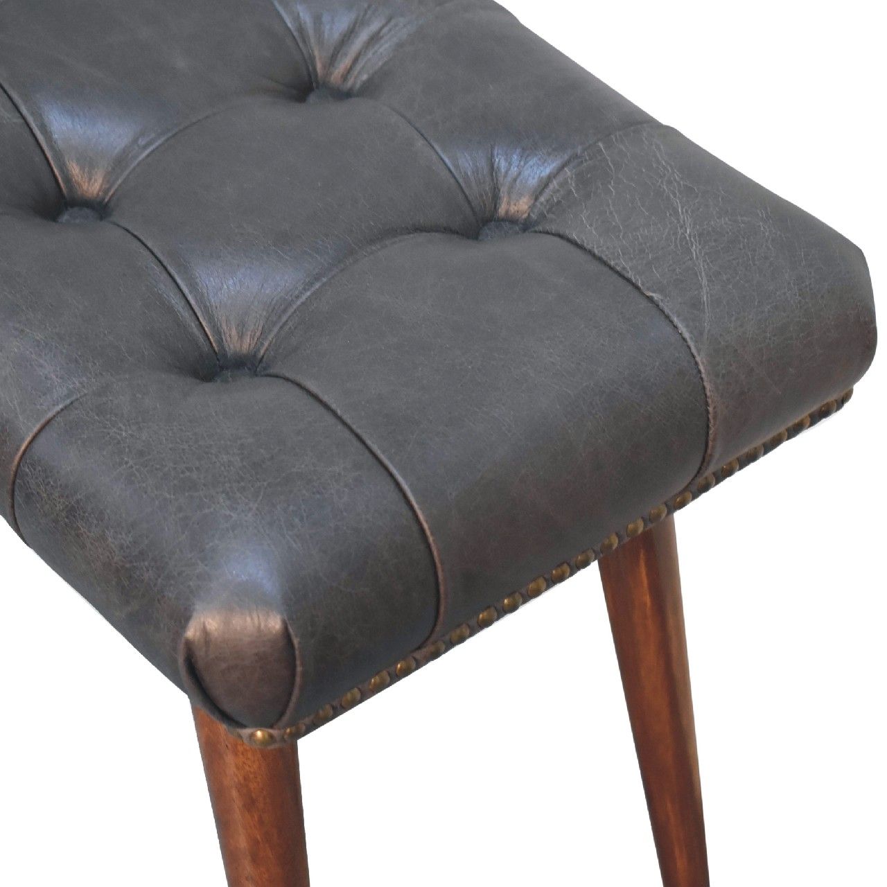 Harbour Footstool - Chestnut