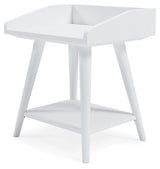 Ashley Furniture Blariden - White - Accent Table | Meri Furniture