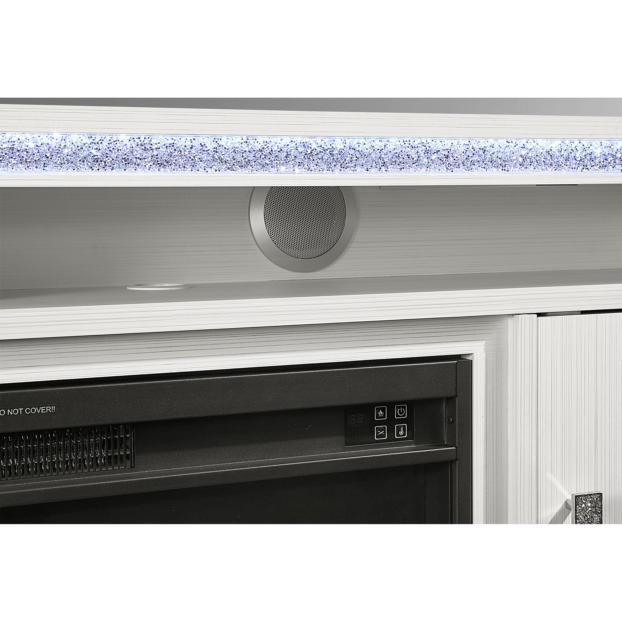 Almera - Fireplace With Adjustable Temperature And LED Options