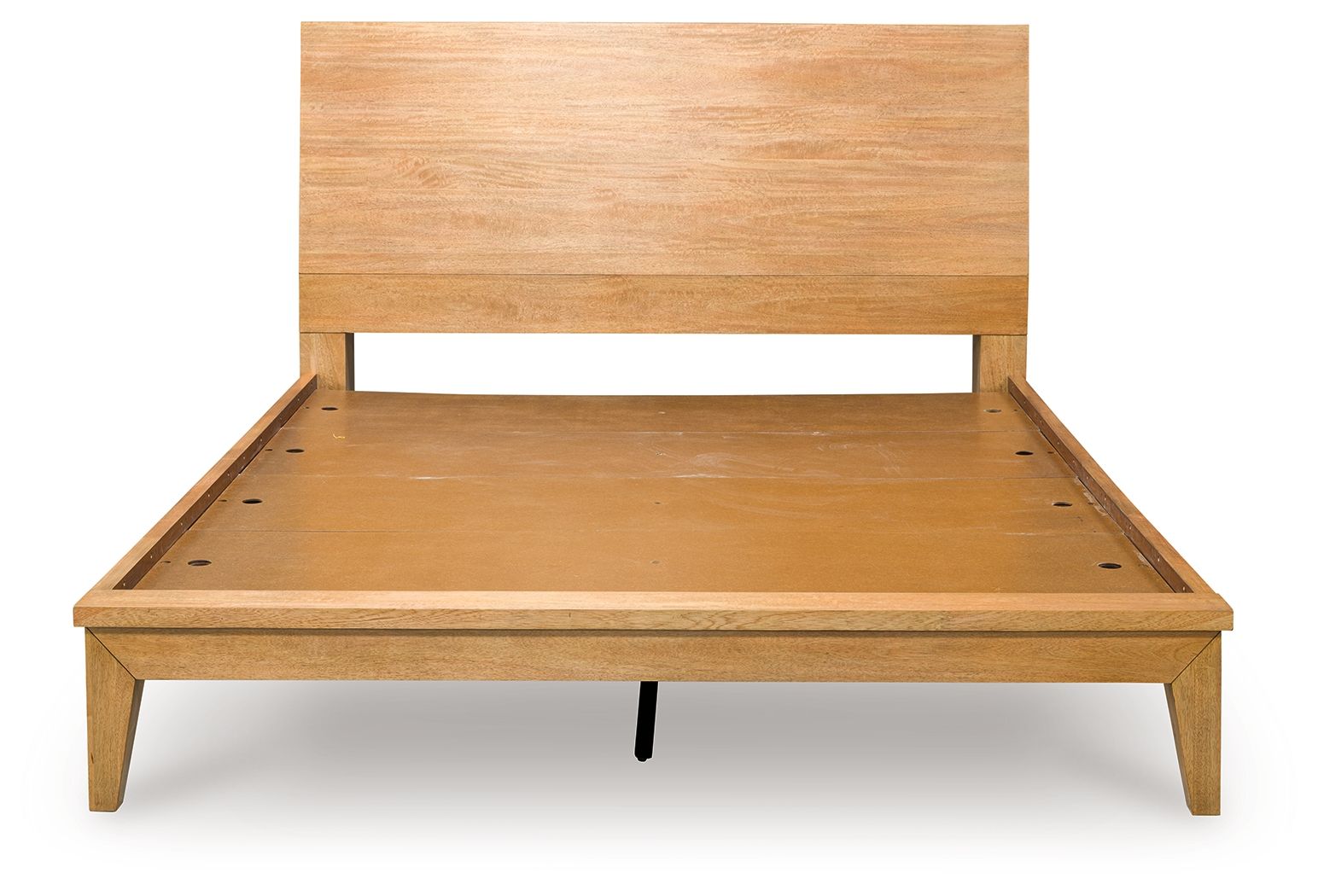 Signature Design by Ashley® Sherbana - Light Brown - King Panel Bed | Meri Furniture