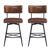 Retro Swivel Counter Stools (Set of 2)