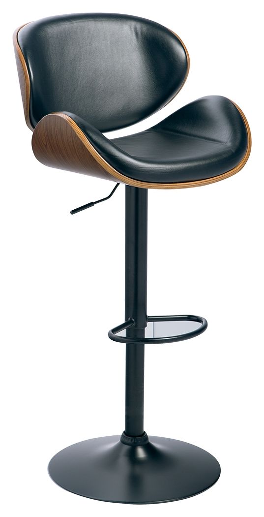 Signature Design by Ashley® Bellatier - Adjustable Height Barstool | Meri Furniture