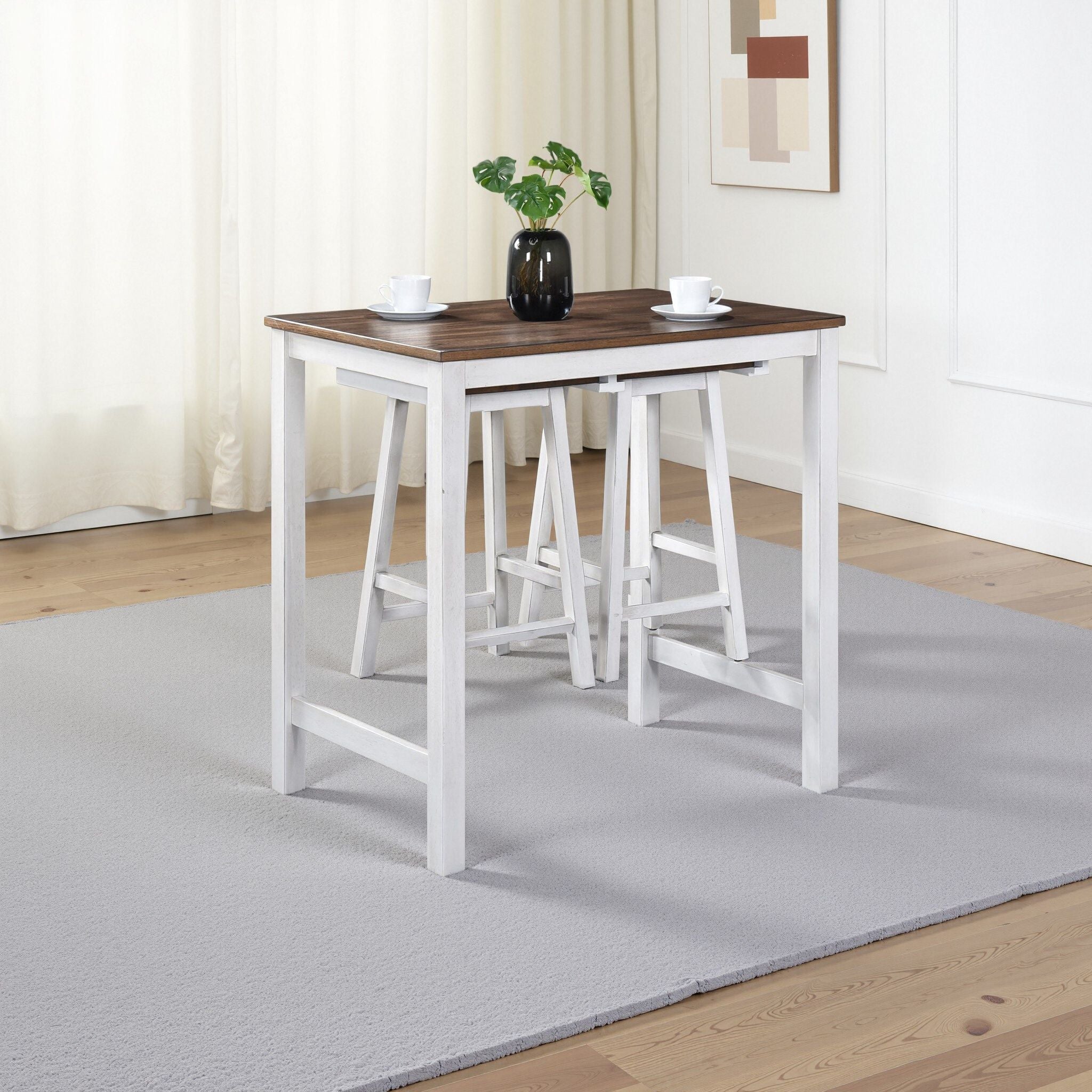 3 Pieces Counter Height Set