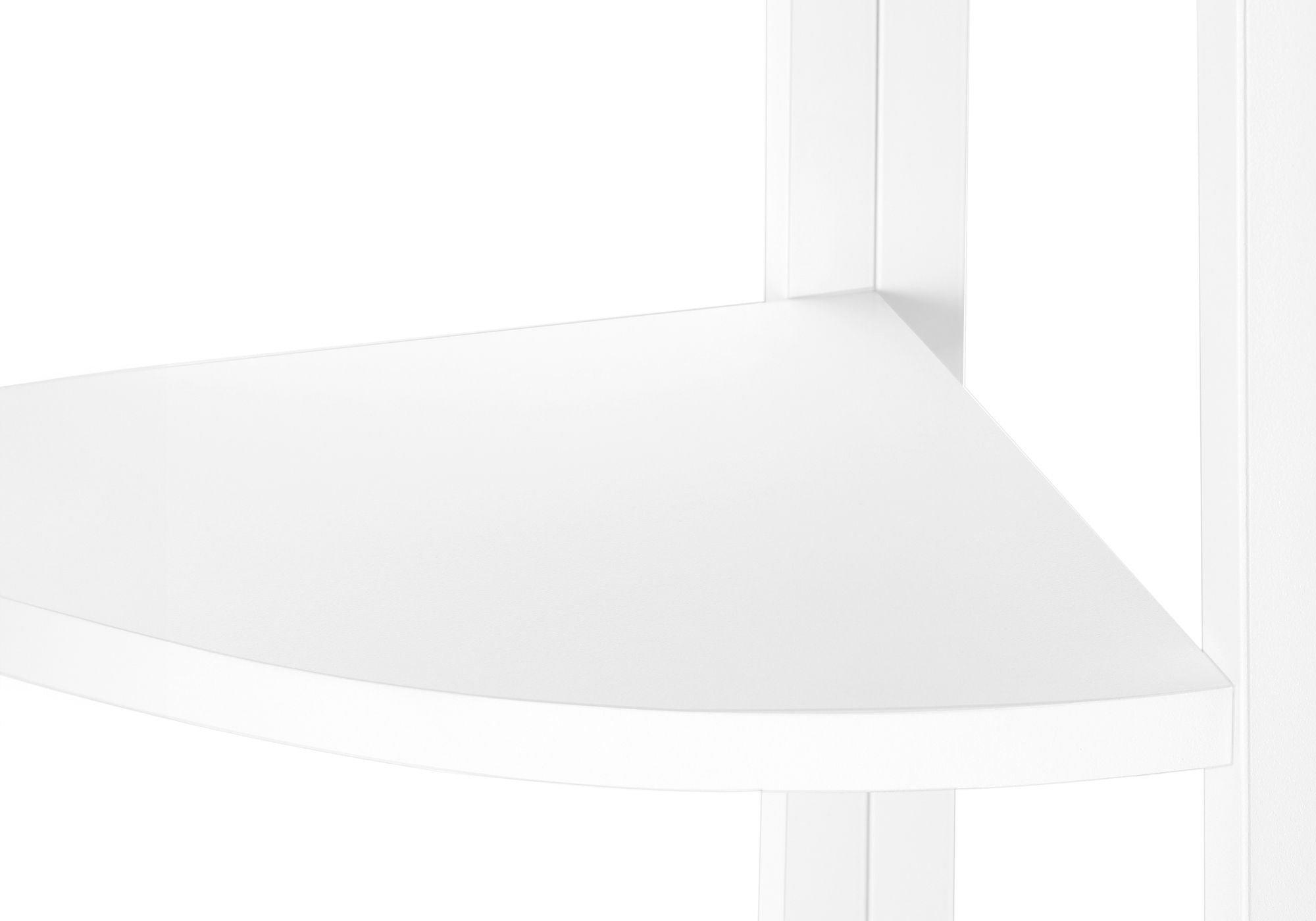 Bookshelf, Etagere, Corner, 4 Tier, Office, Contemporary & Modern