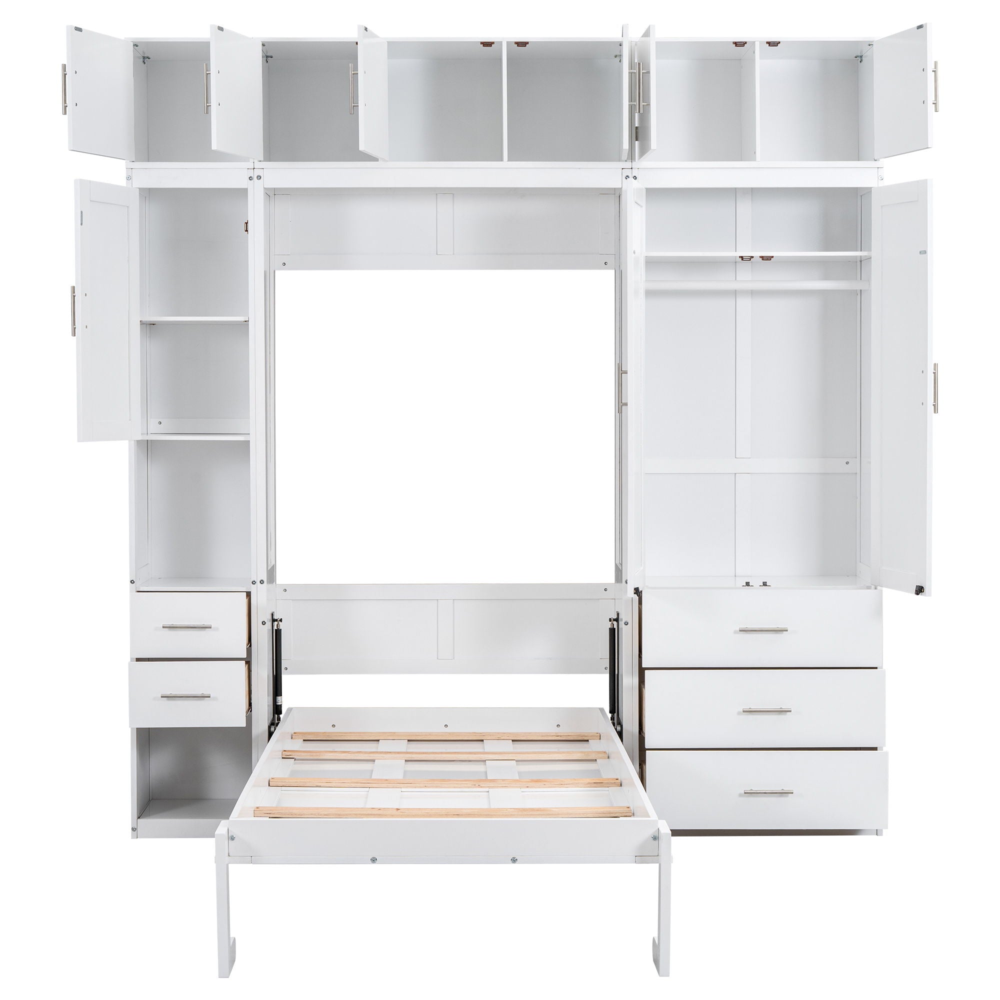 Murphy Bed With Lockers And Wardrobes