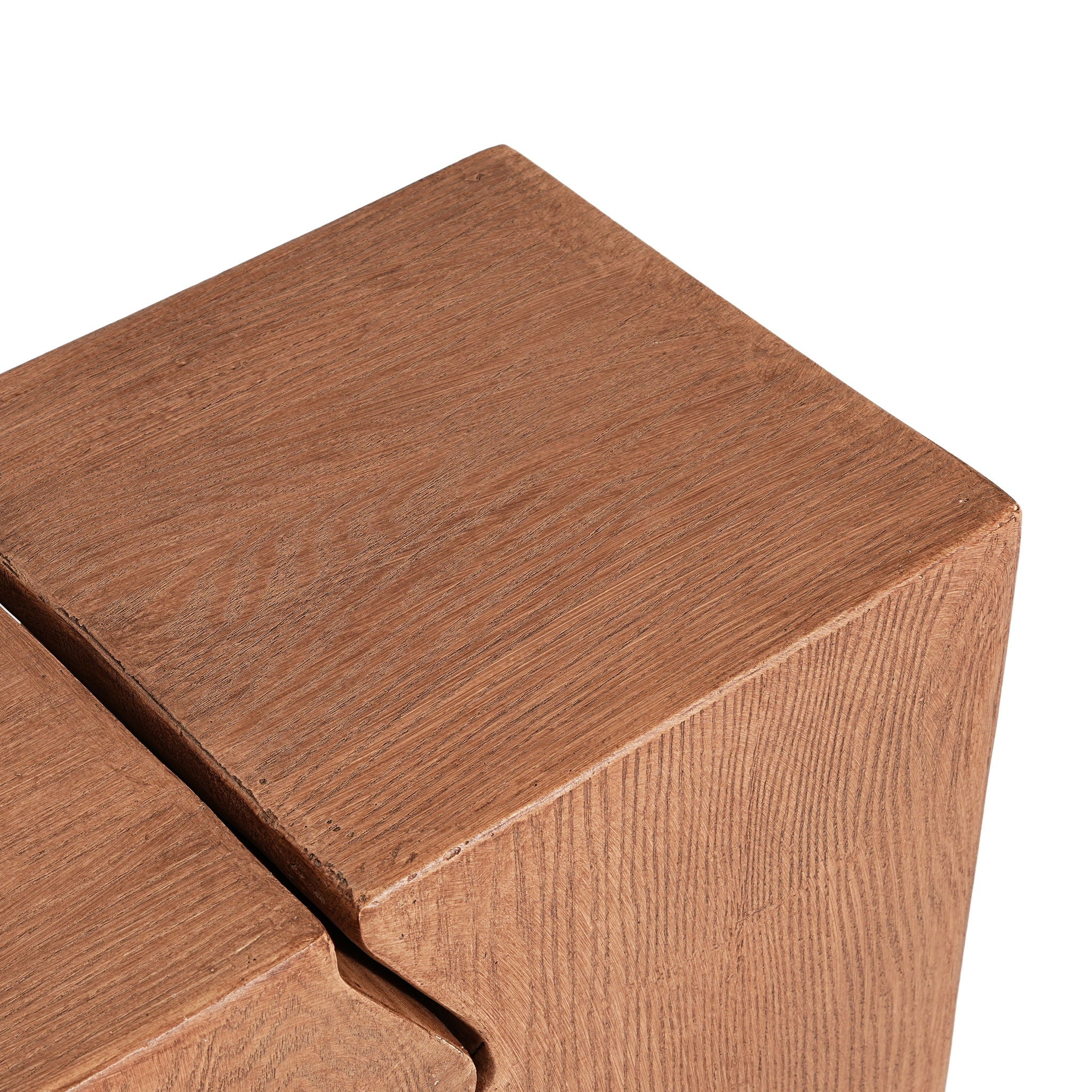 Rectangular Outdoor Indoor Accent Side Table (Set of 2)