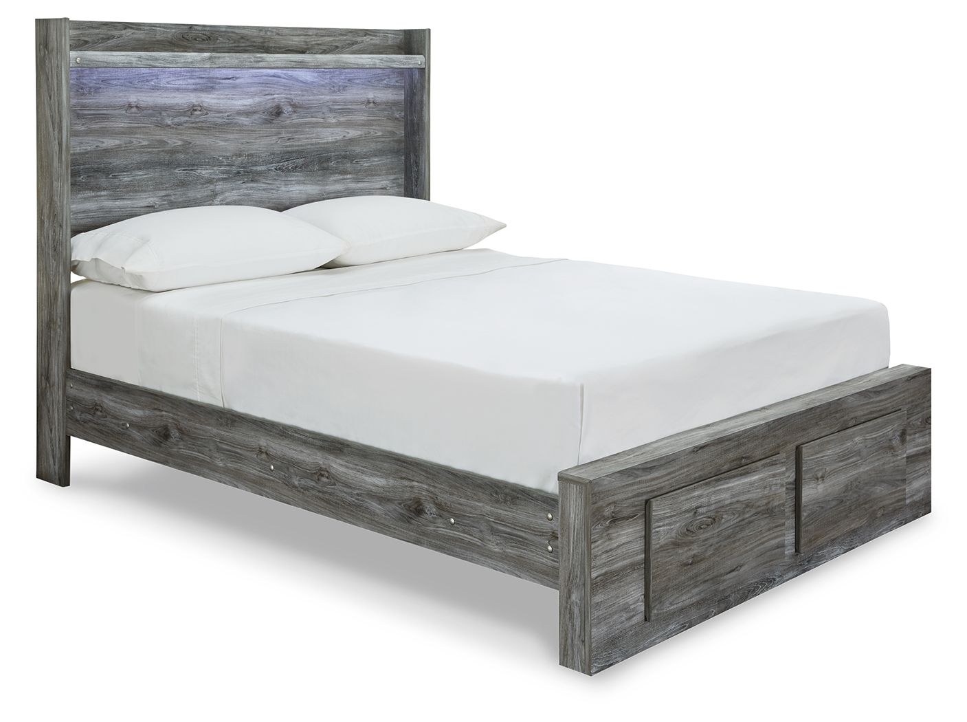 Signature Design by Ashley® Baystorm - LED Panel Bed | Meri Furniture