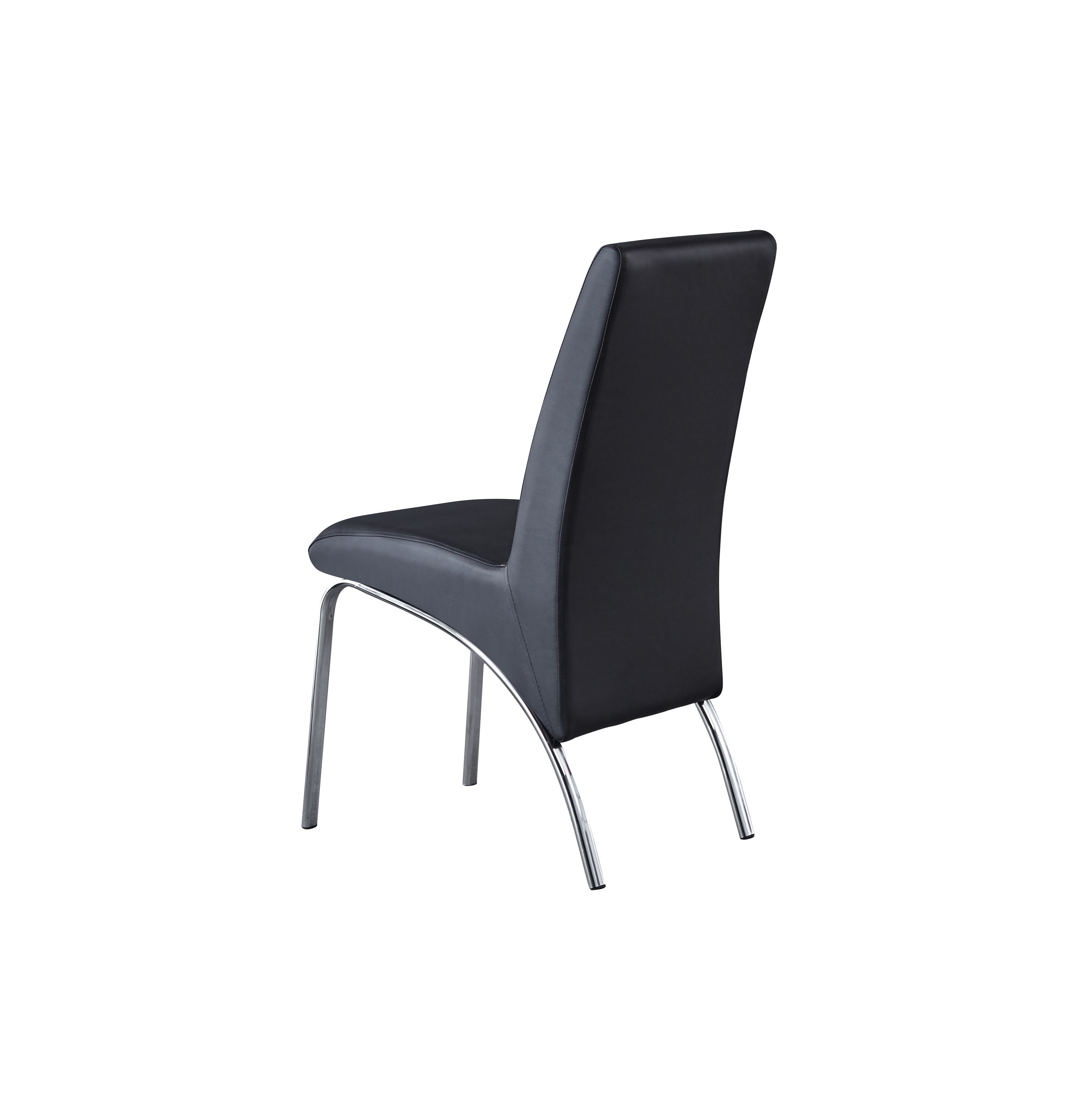 Set of 2 Leatherette Dining Chair