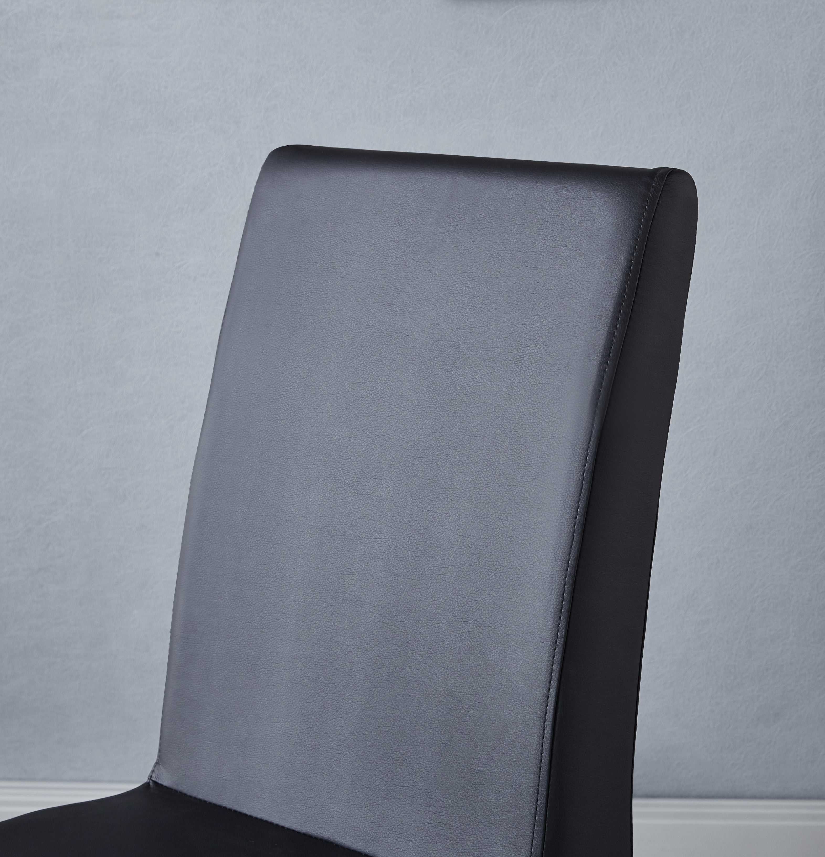 Set of 2 Leatherette Dining Chair