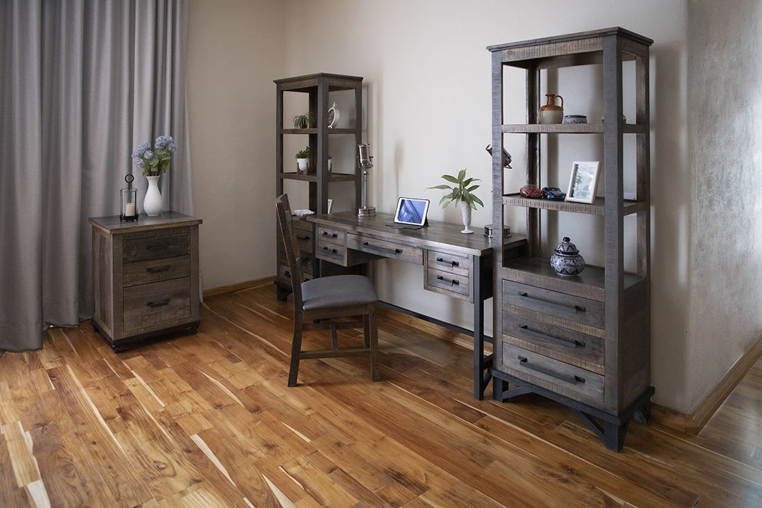 International Furniture Direct Loft Brown - Pier - Two Tone Gray / Brown | Meri Furniture