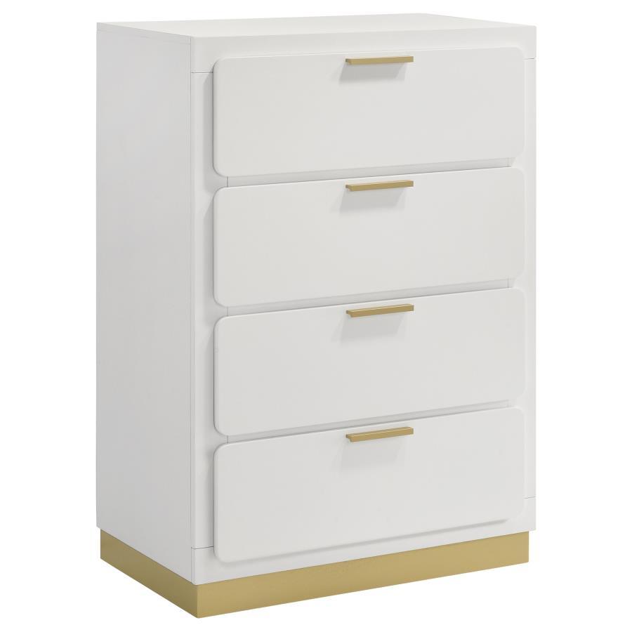 Coaster Fine Furniture Caraway - 4-Drawer Bedroom Chest | Meri Furniture
