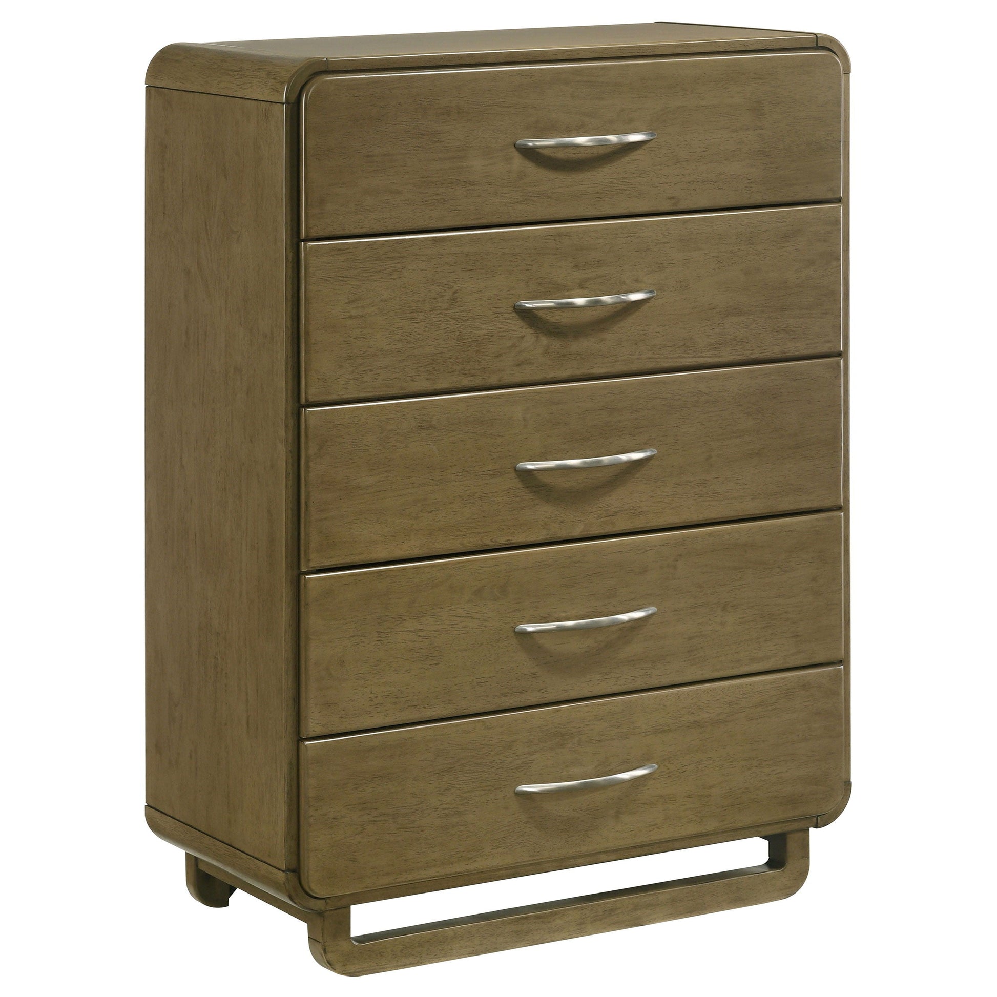 Coaster Fine Furniture Amsbury - 5-Drawer Chest Of Drawers - Nutmeg | Meri Furniture