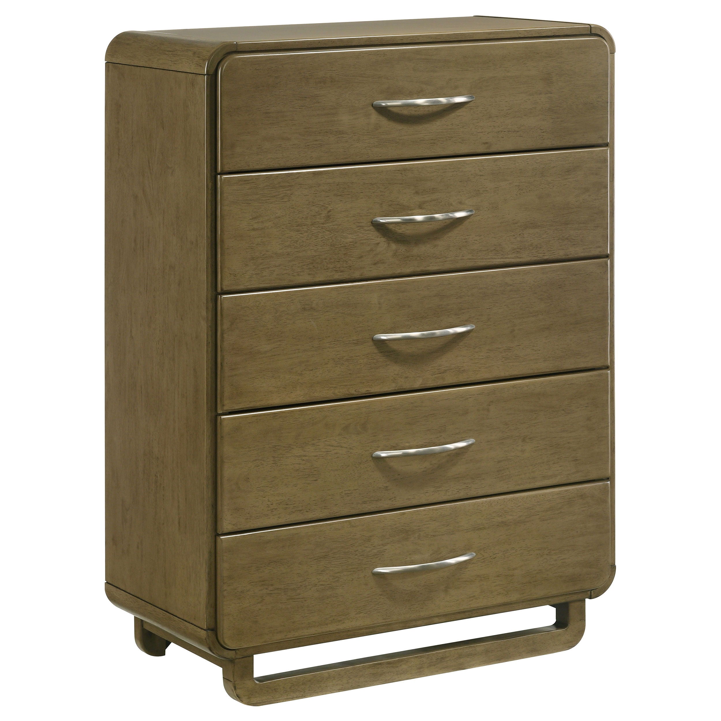 Coaster Fine Furniture Amsbury - 5-Drawer Chest Of Drawers - Nutmeg | Meri Furniture