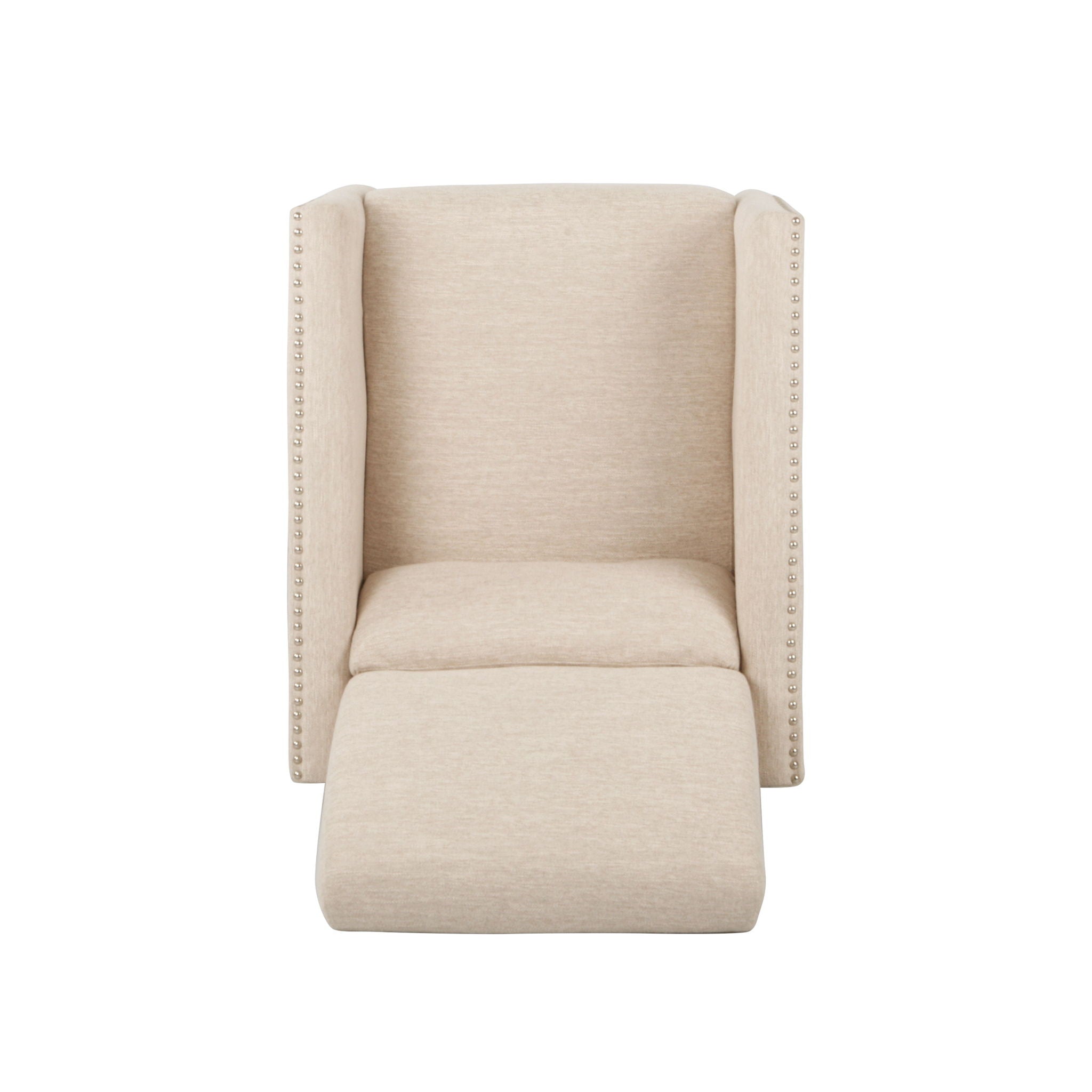Kiersten - Contemporary Fabric Pushback Recliner