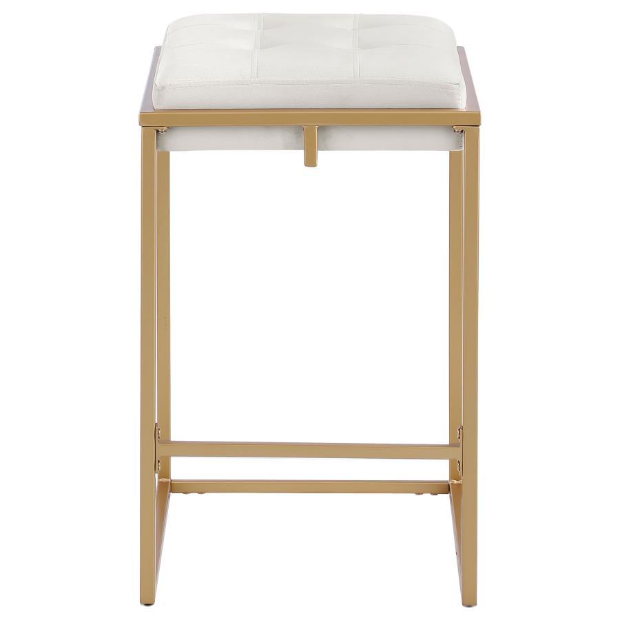 Coaster Fine Furniture Nadia - Upholstered Backless Stool (Set of 2) | Meri Furniture