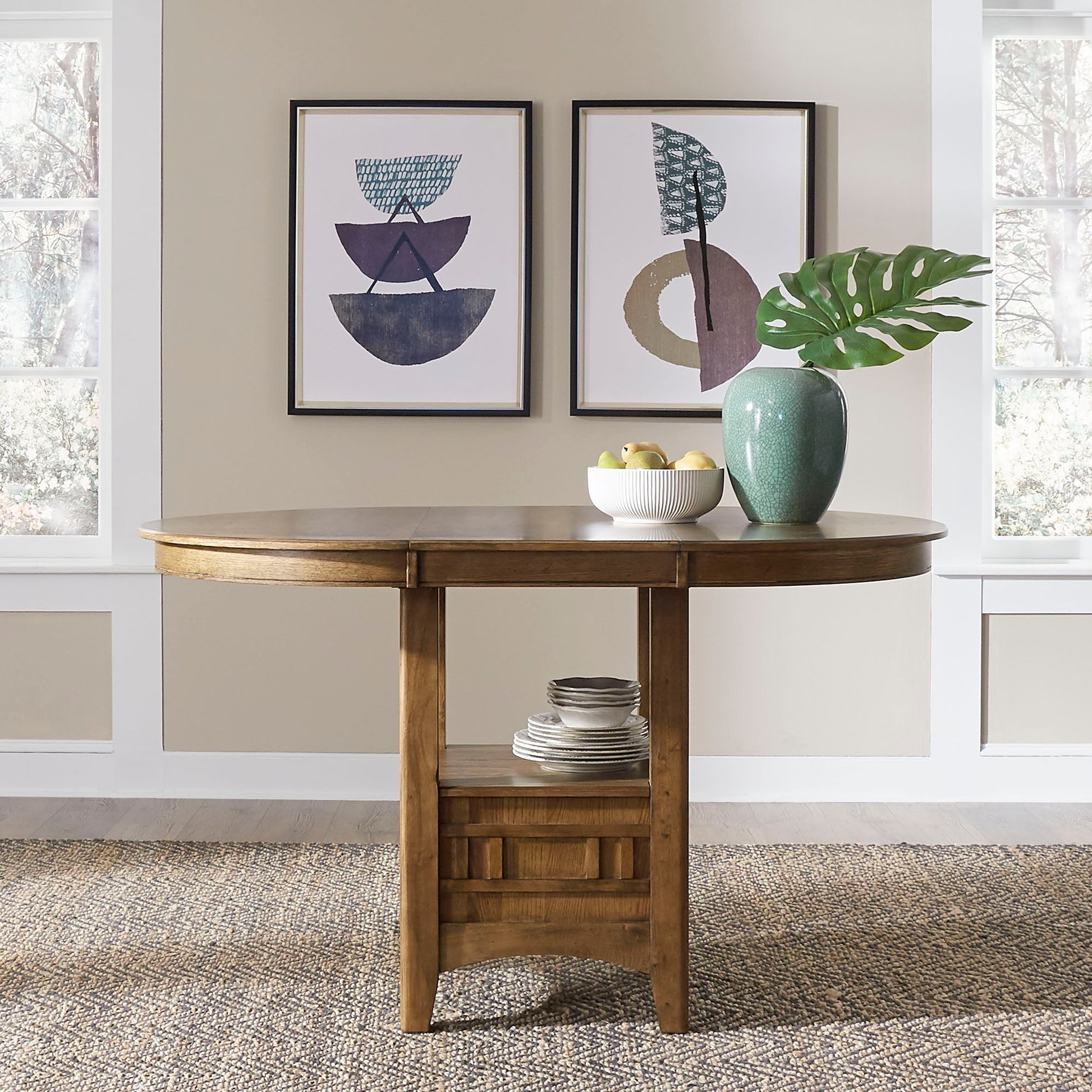 Liberty Furniture Santa Rosa - Pub Table - Light Brown | Meri Furniture