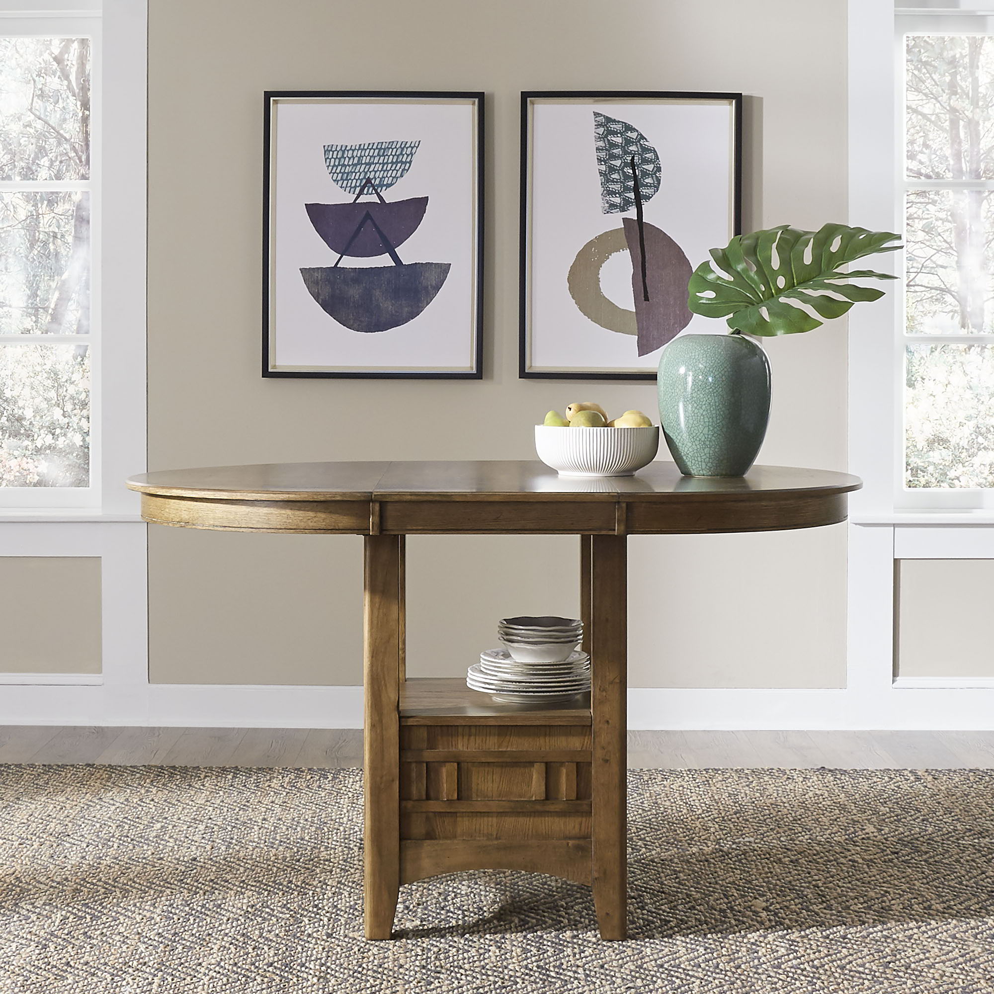 Liberty Furniture Santa Rosa - Pub Table - Light Brown | Meri Furniture