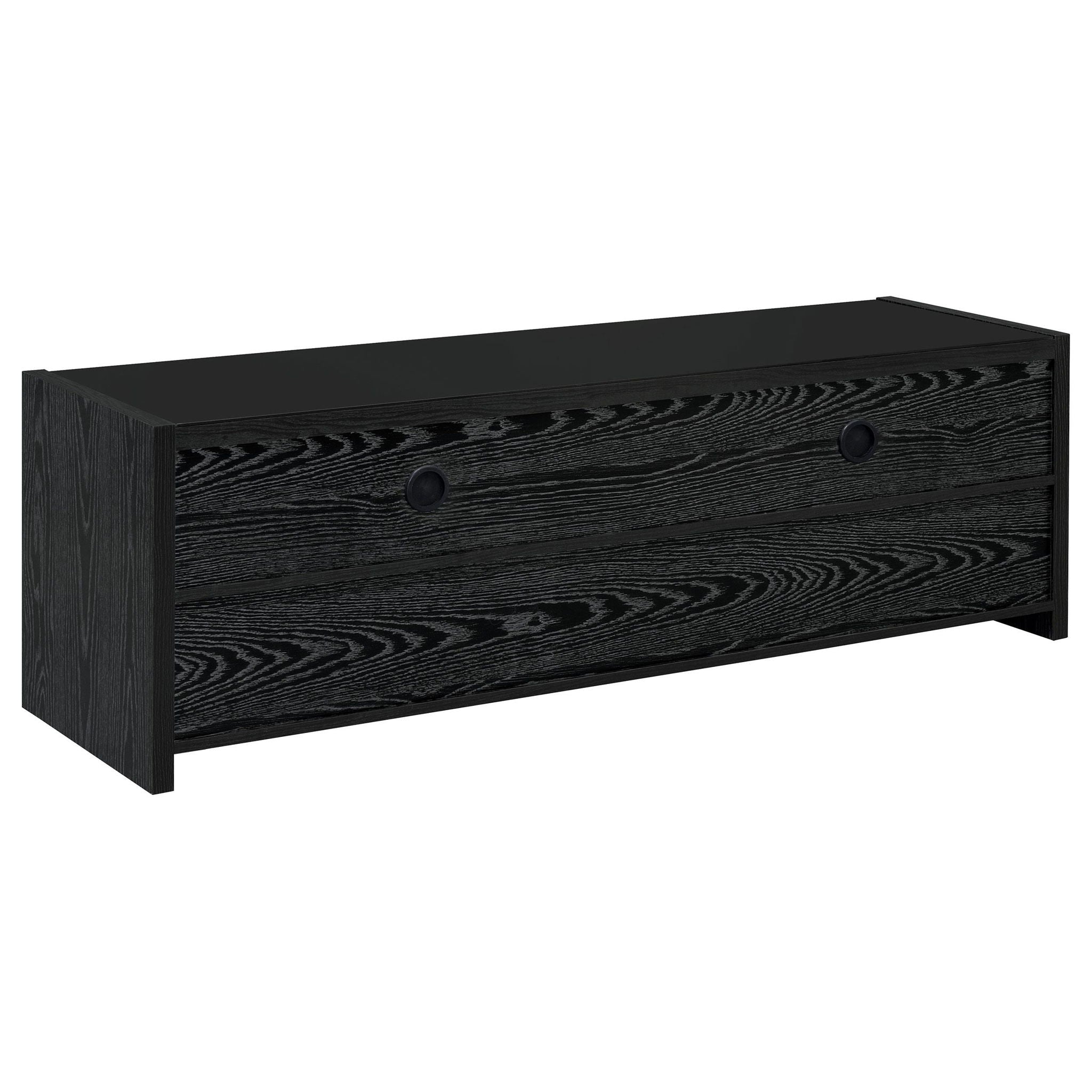 Alton 3-drawer Engineered Wood 61-inch TV Stand Black Oak