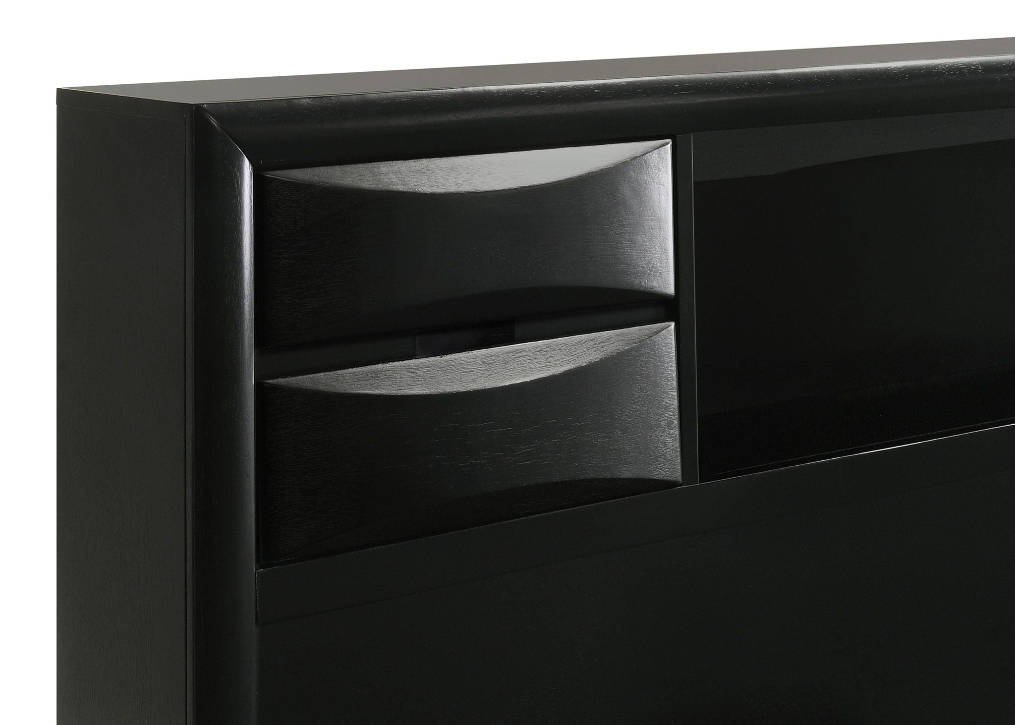 Briana 4-piece Eastern King Bedroom Set Black