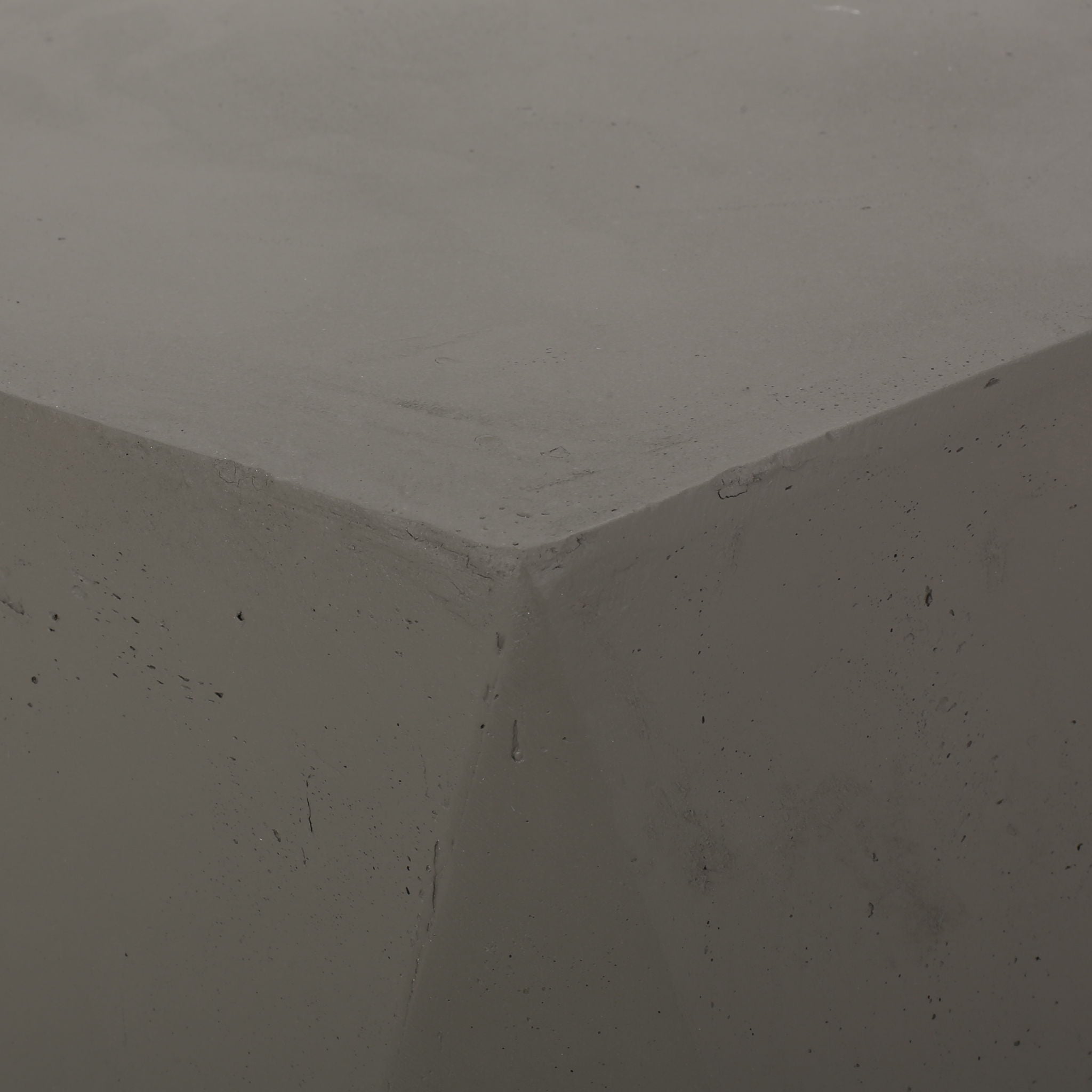 Side Table With Geometric Design