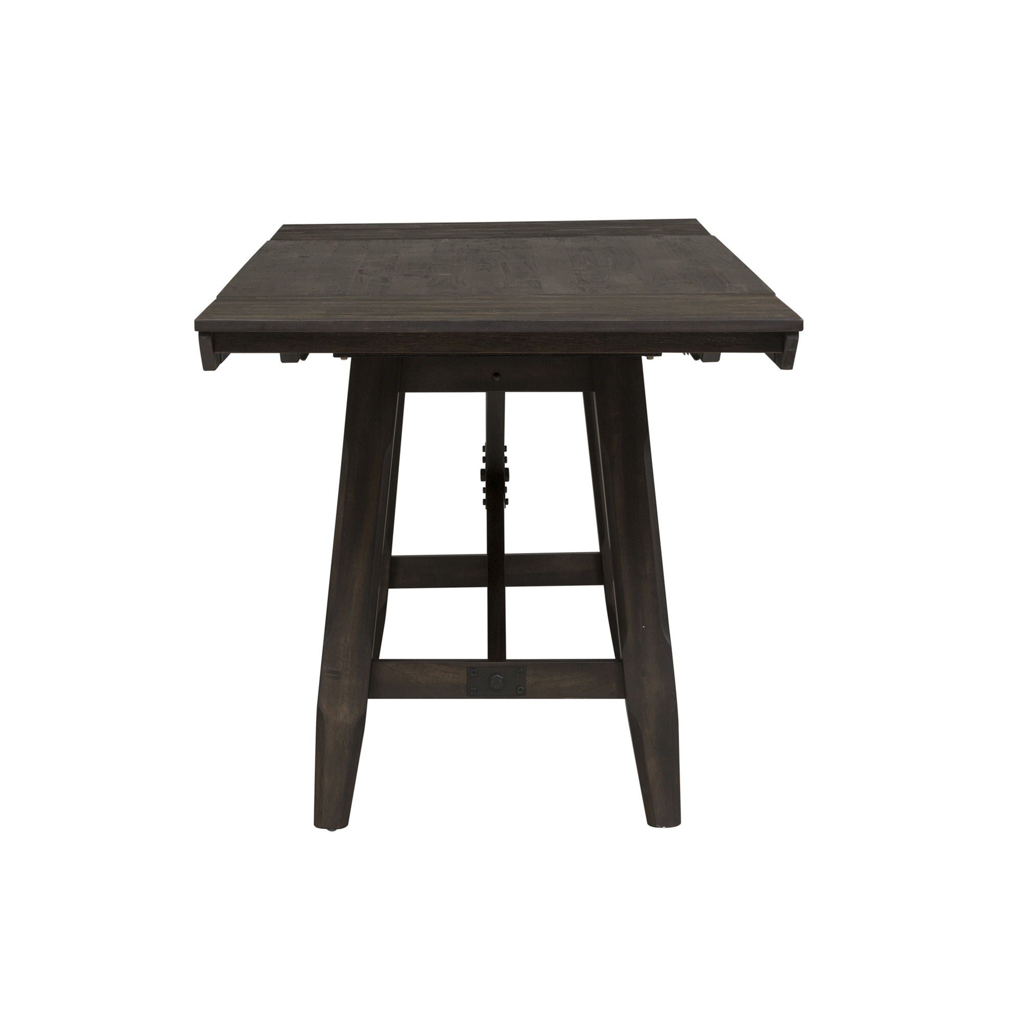 Double Bridge - Trestle Table - Dark Brown