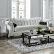 Furniture of America Marvin - Sofa - Pewter | Meri Furniture