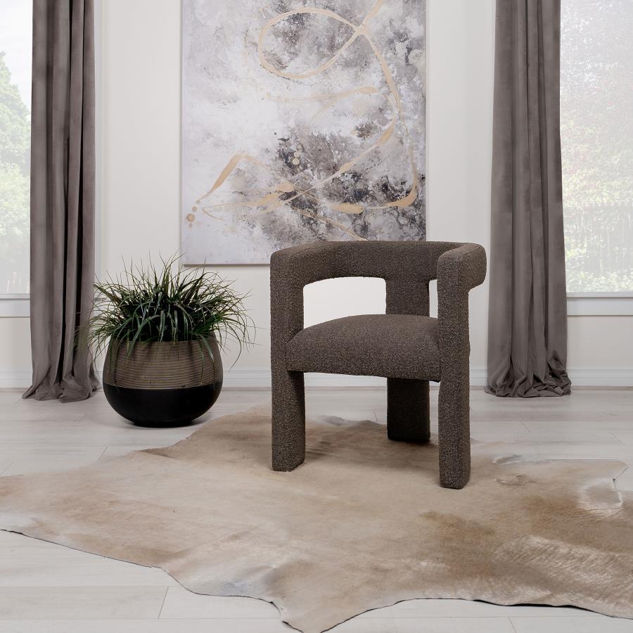 Coaster Fine Furniture Petra - Boucle Upholstered Accent Side Chair | Meri Furniture