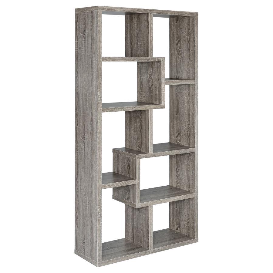 Coaster Fine Furniture Theo - 6-Shelf Bookshelf | Meri Furniture