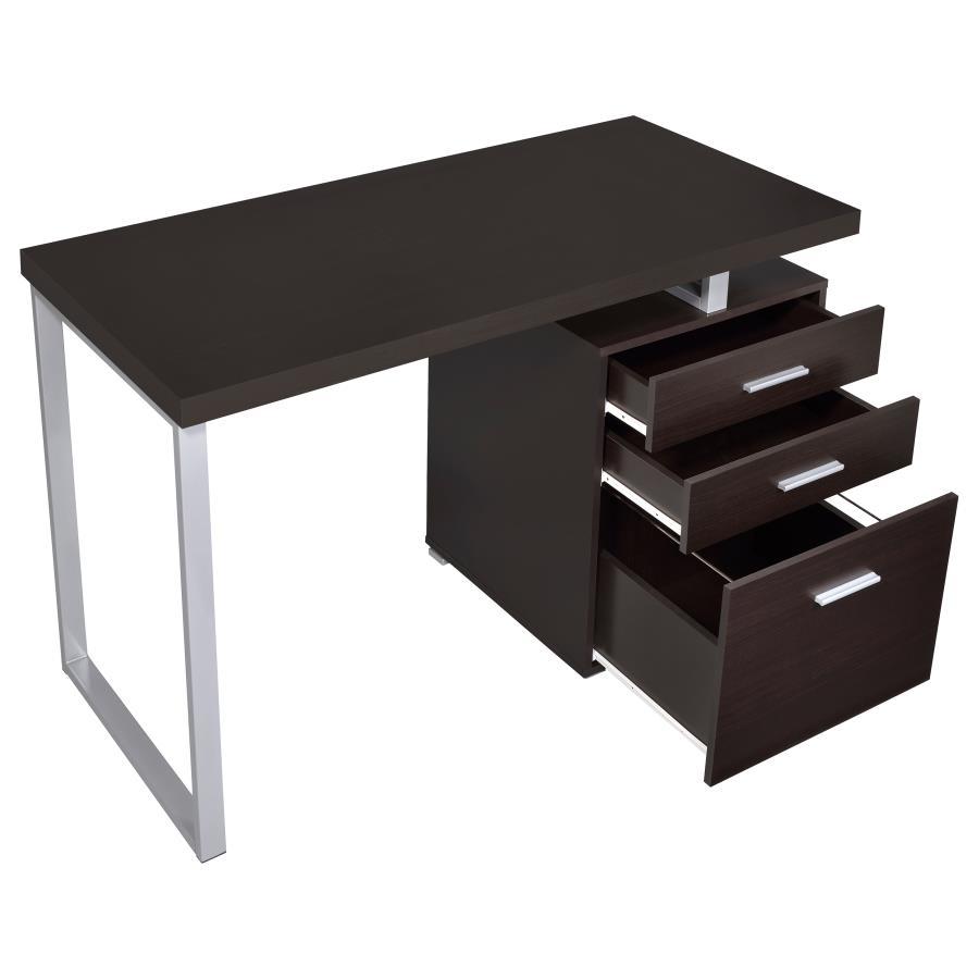 Coaster Fine Furniture Brennan - 3-Drawer Office Computer Desk | Meri Furniture