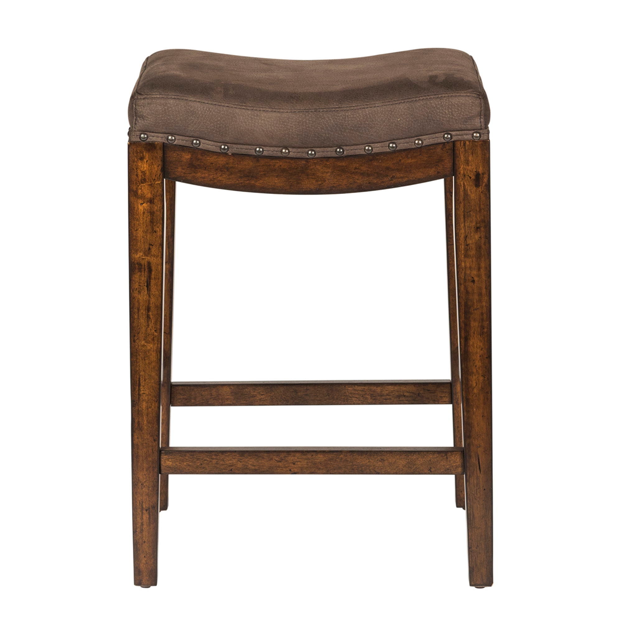 Liberty Furniture Aspen Skies - Uph Console Stool | Meri Furniture