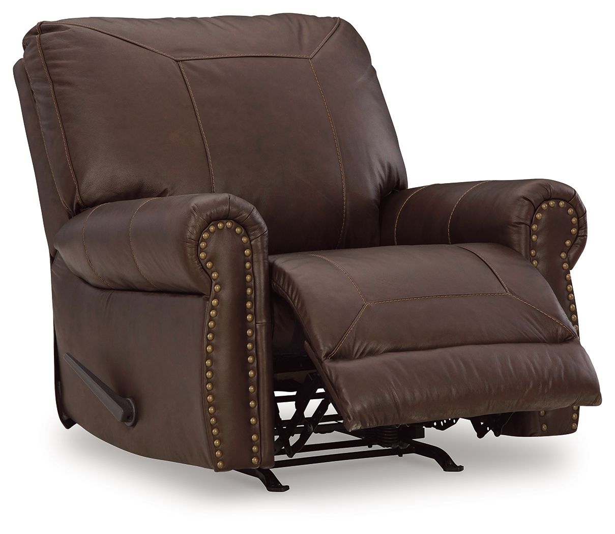 Signature Design by Ashley® Colleton - Dark Brown - Rocker Recliner | Meri Furniture
